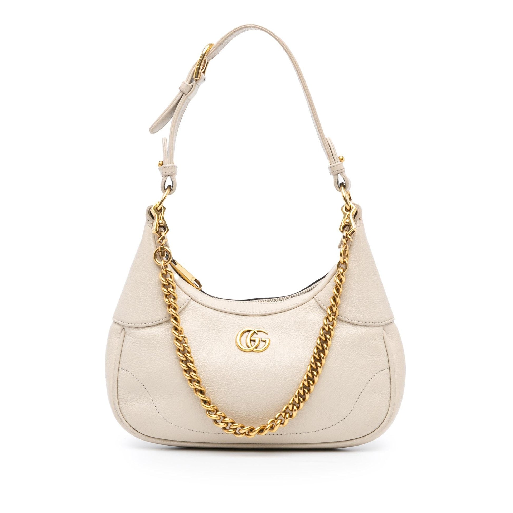 Gucci Aphrodite Calf Calfskin White Small Shoulder Bag