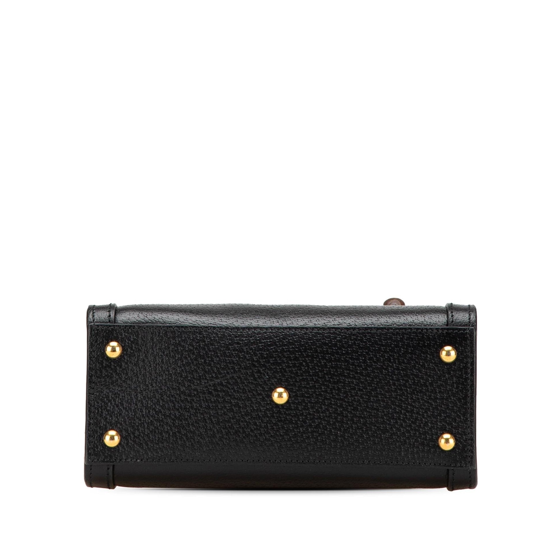 Gucci Bamboo Diana Calfskin Small Travel Bag