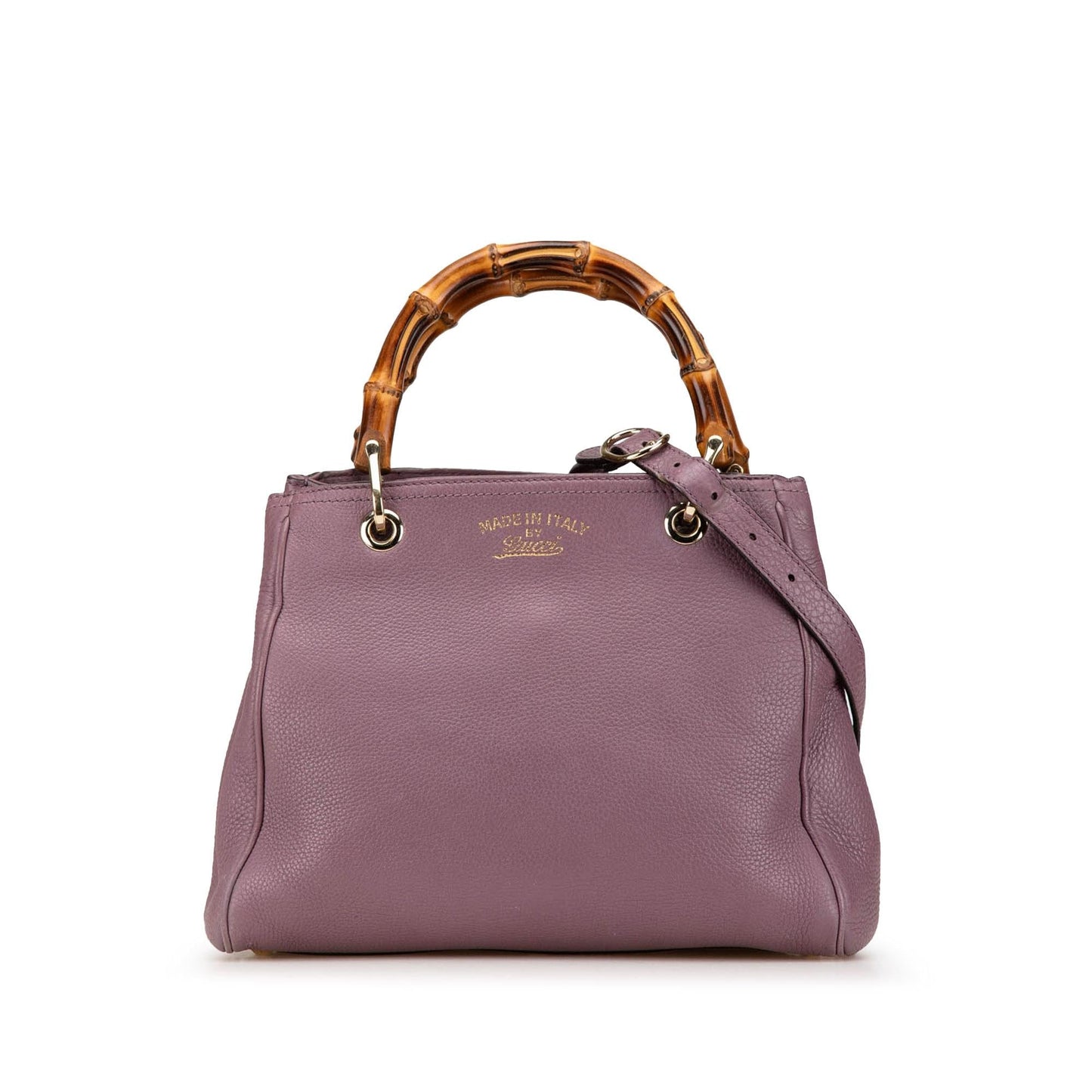 Gucci Bamboo Shopper Calf Calfskin Small Satchel Bag Satchel 2