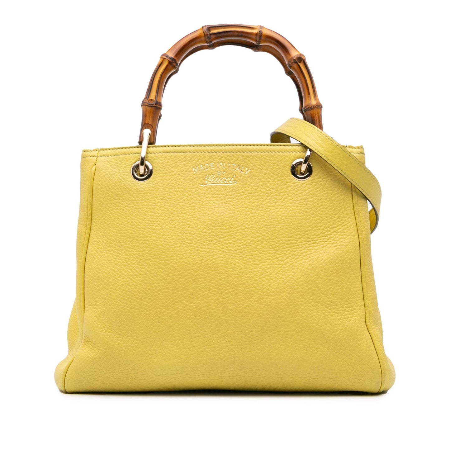Gucci Bamboo Shopper Calf Calfskin Small Satchel Bag Satchel 3