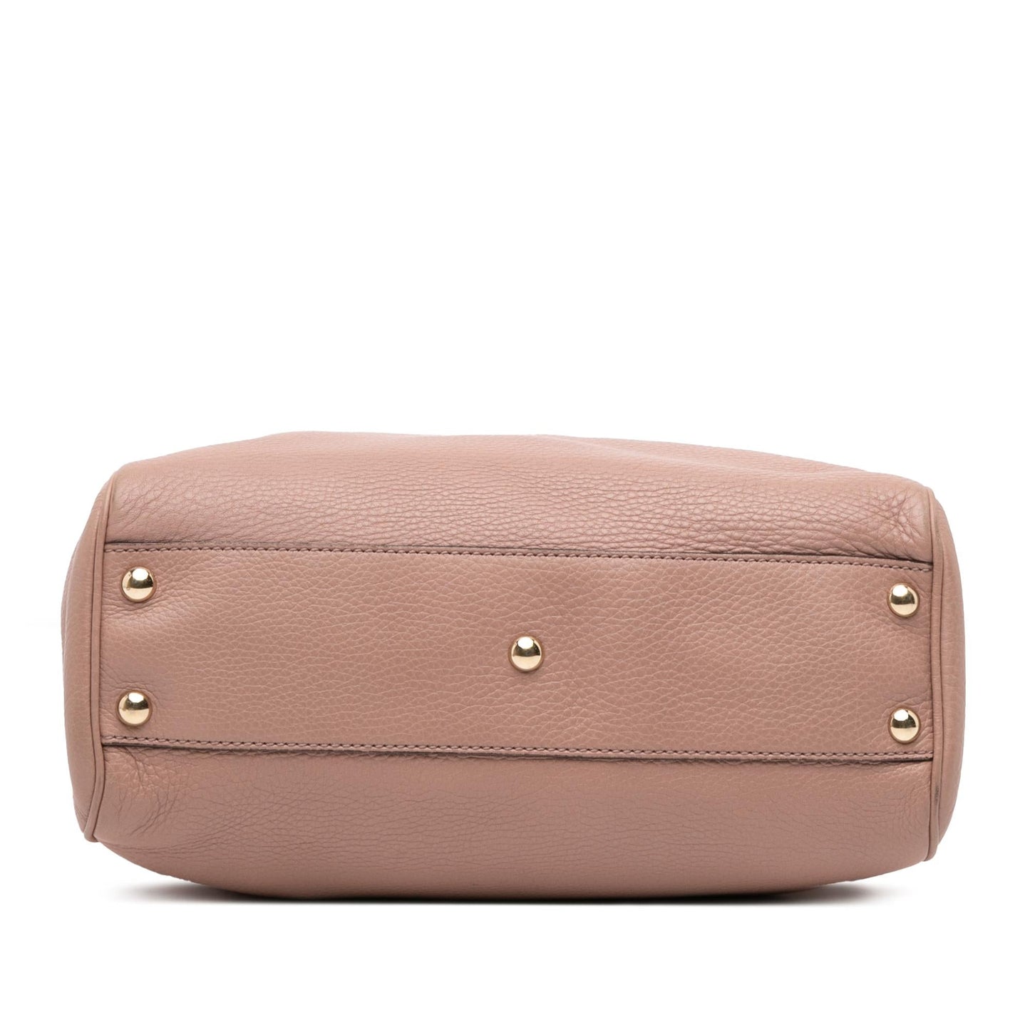 Gucci Bamboo Shopper Calfskin Small Tote Bag Satchel 24
