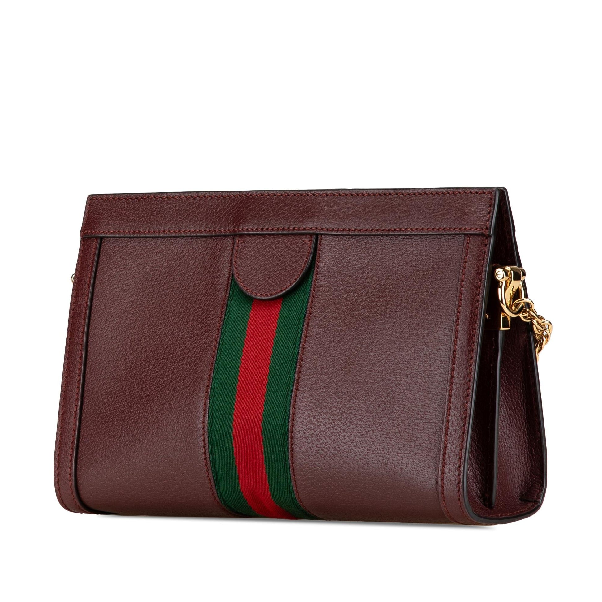Gucci Ophidia Chain Calf Calfskin Red Small Crossbody Bag Crossbody 1
