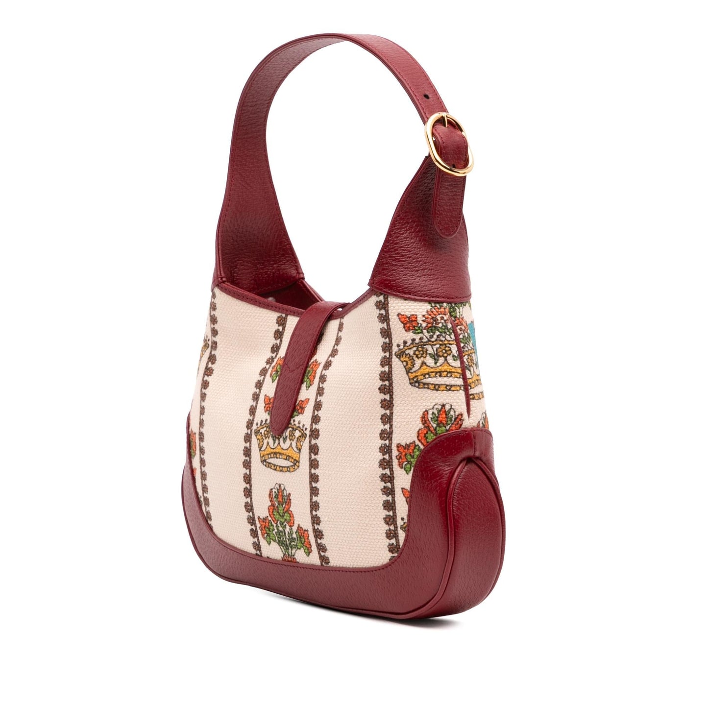 Gucci 100 Centennial Music Jackie Canvas Small Crossbody Bag