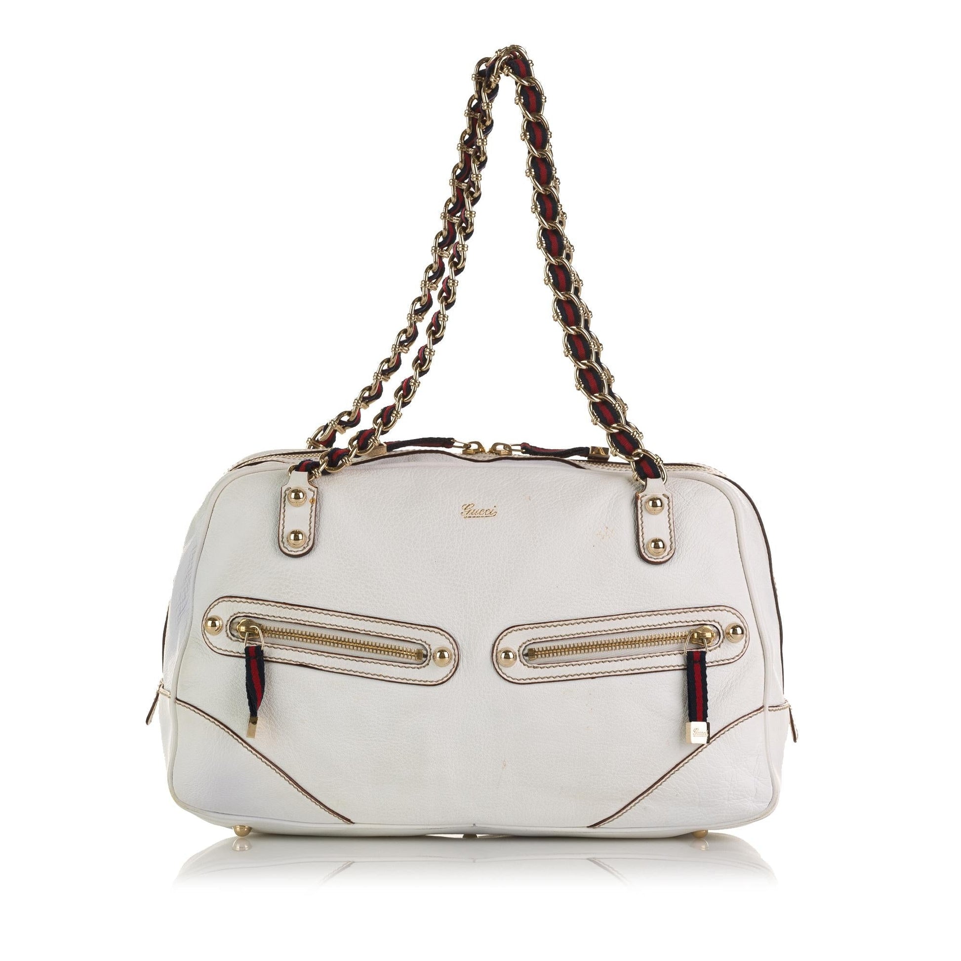 Gucci Capri SHG-e3FxIu Calf White Small Shoulder Bag