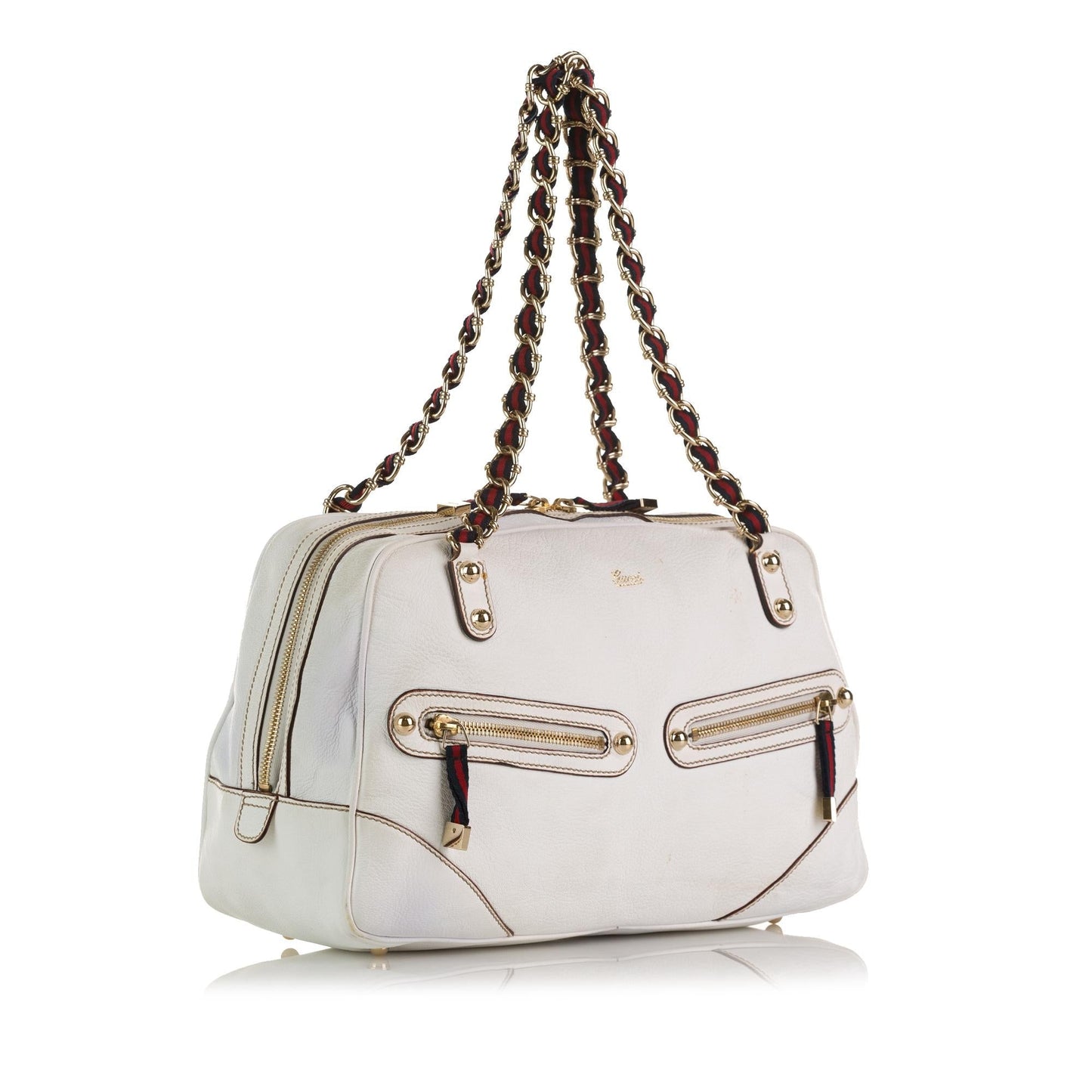 Gucci Capri SHG-e3FxIu Calf White Small Shoulder Bag