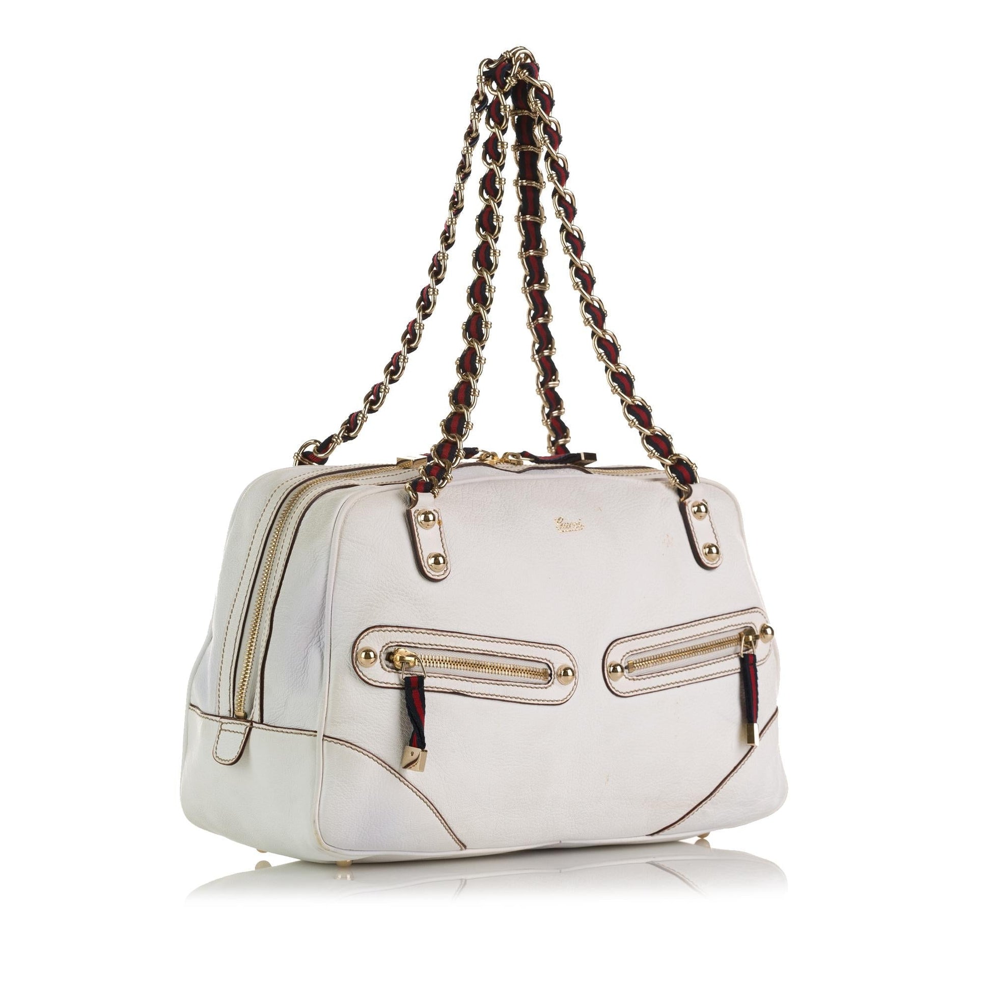 Gucci Capri SHG-e3FxIu Calf White Small Shoulder Bag