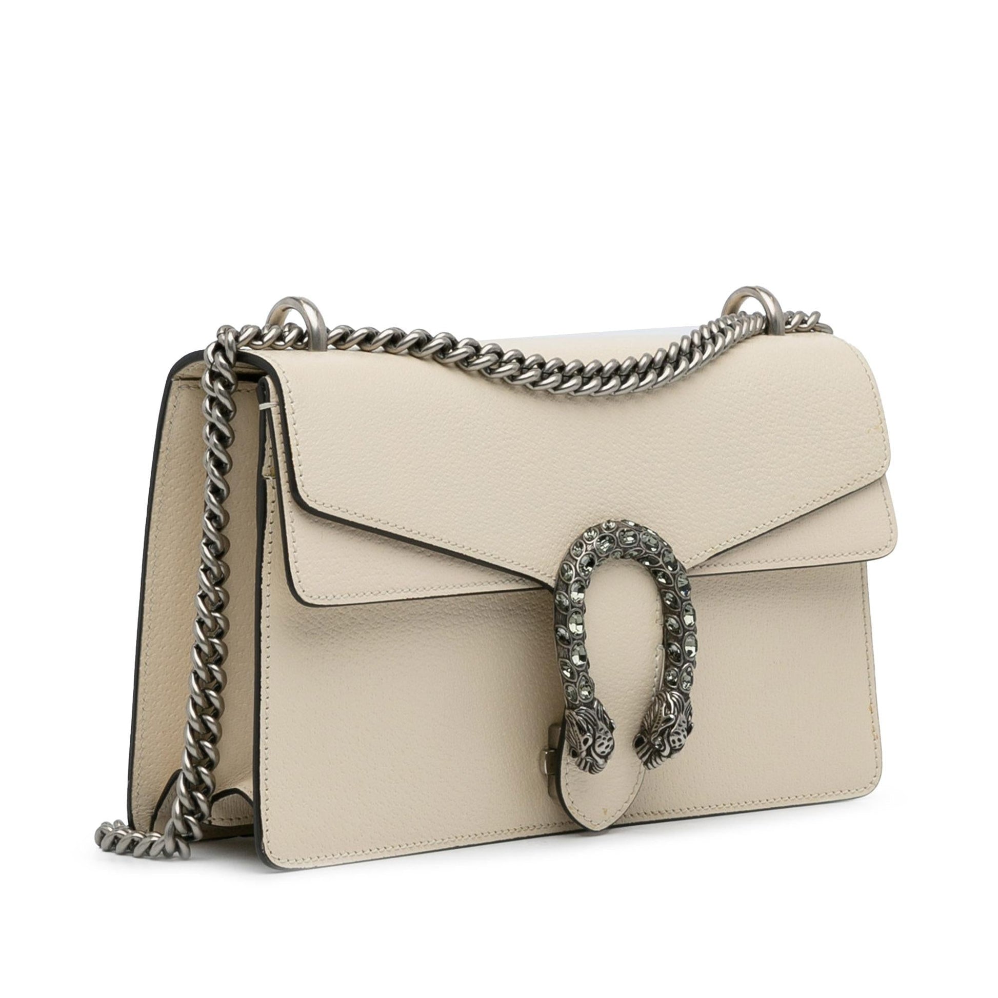 Gucci Dionysus SHG-HheTdW Calf White Small Shoulder Bag
