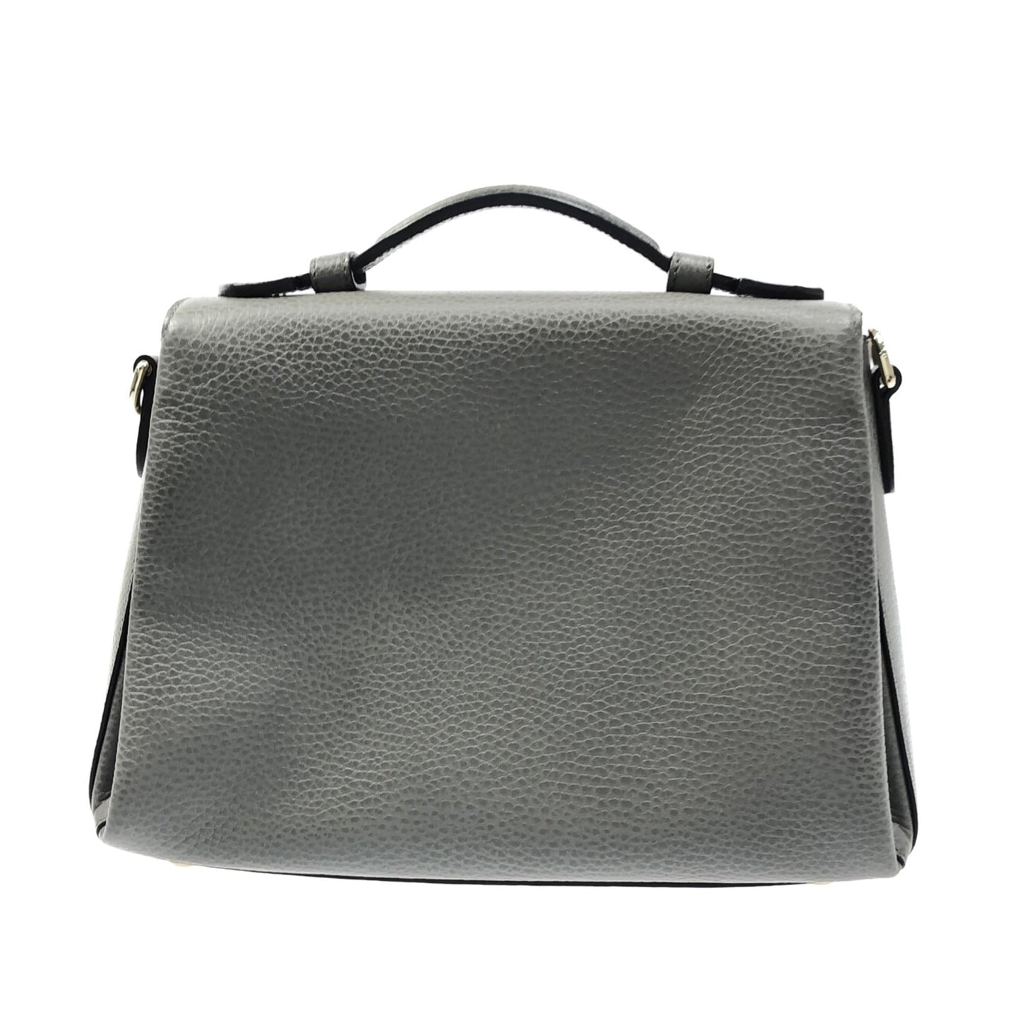 Gucci Dollar Interlocking G SHG-Ny8Ay8 Calf Grey Small Top Handle Satchel Bag