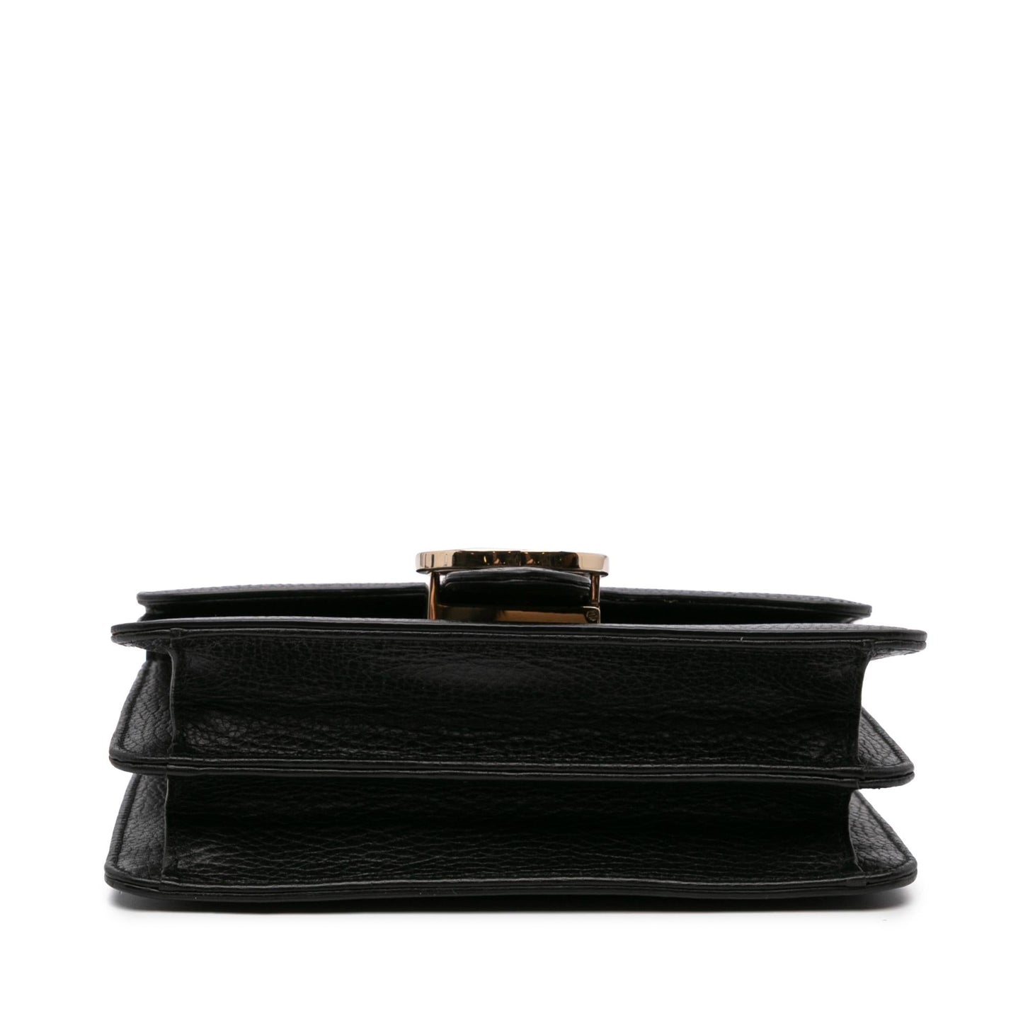 Gucci Dollar Interlocking G Calf Calfskin Black Small Crossbody Bag Crossbody 12