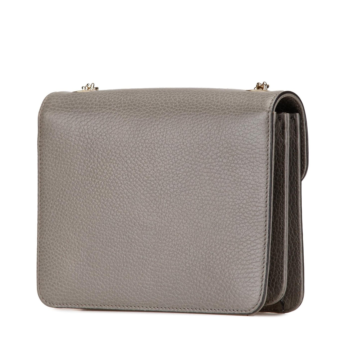 Gucci Dollar Interlocking G Calf Calfskin Grey Small Crossbody Bag Crossbody 15