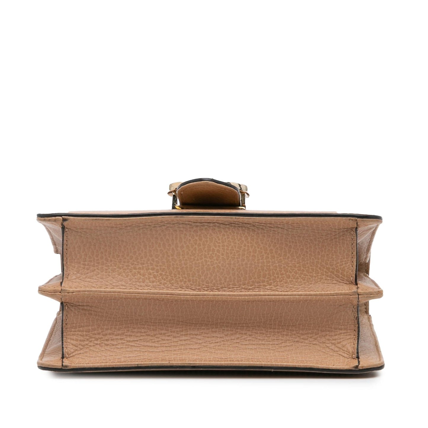 Gucci Dollar Interlocking G Calf Calfskin Brown Small Crossbody Bag Crossbody 24