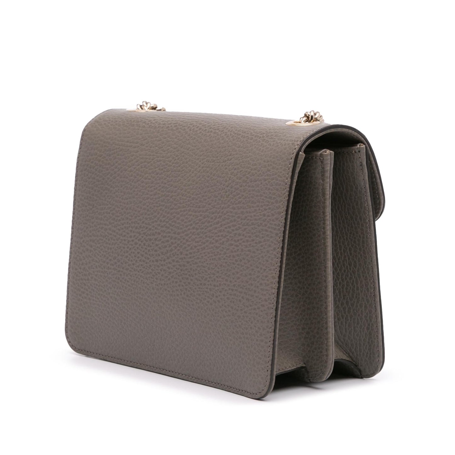 Gucci Dollar Interlocking G Calf Calfskin Brown Small Crossbody Bag Crossbody 26
