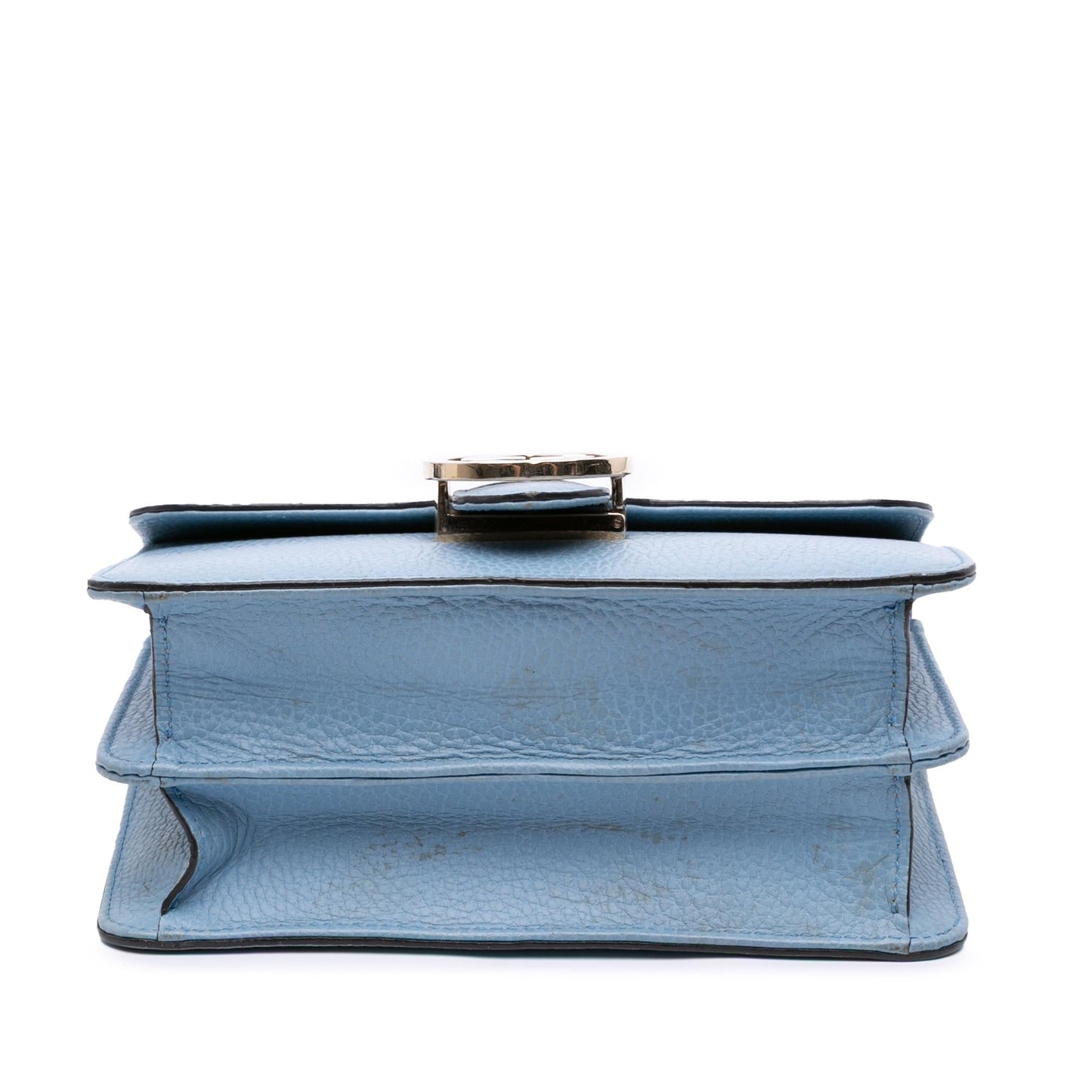 Gucci Dollar Interlocking G Calf Calfskin Blue Small Crossbody Bag Crossbody 36