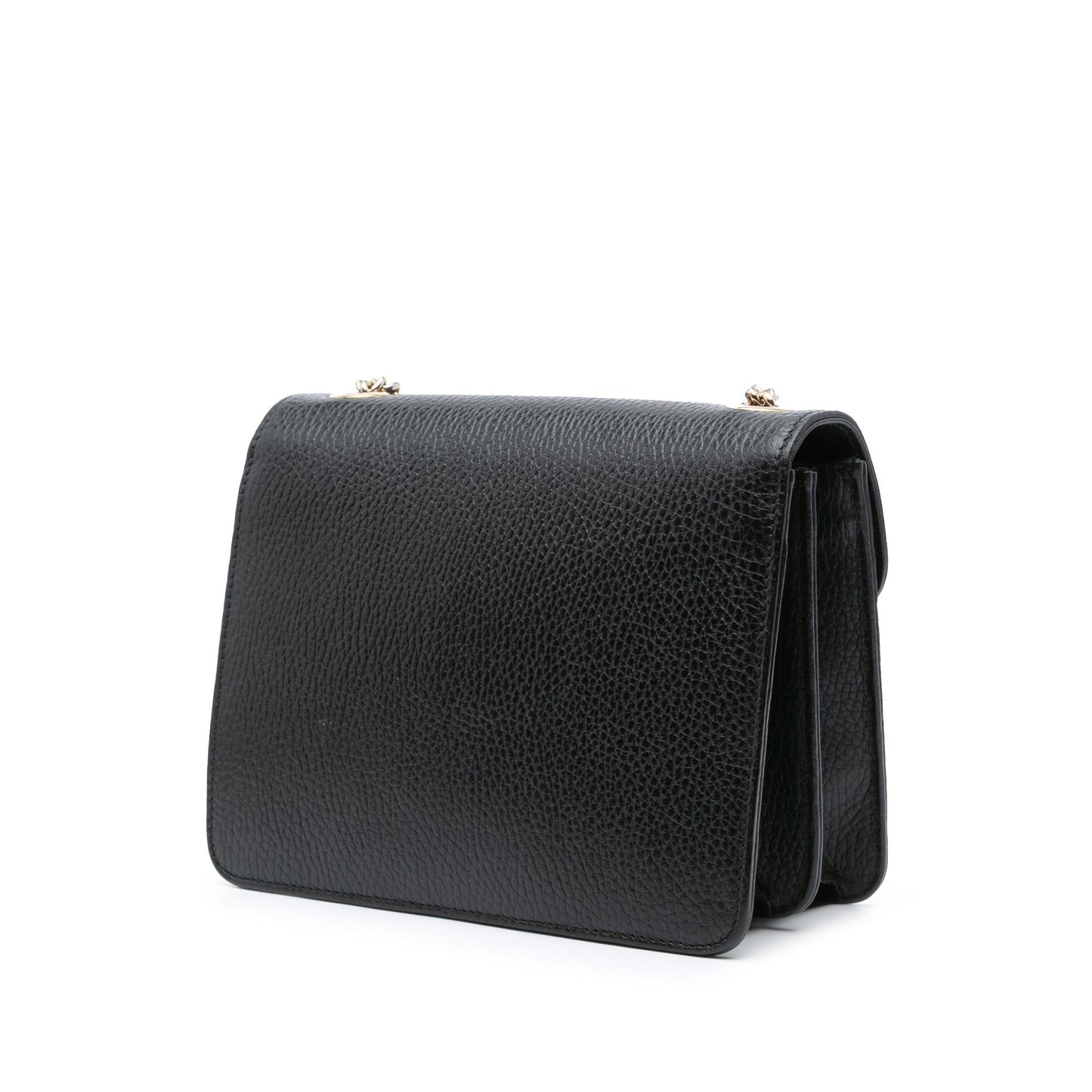 Gucci Dollar Interlocking G Calf Calfskin Black Small Crossbody Bag Crossbody 42