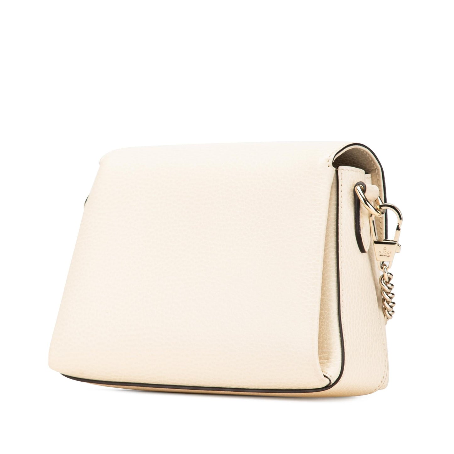 Gucci Dollar Interlocking G Calf Calfskin White Small Crossbody Bag Crossbody 47