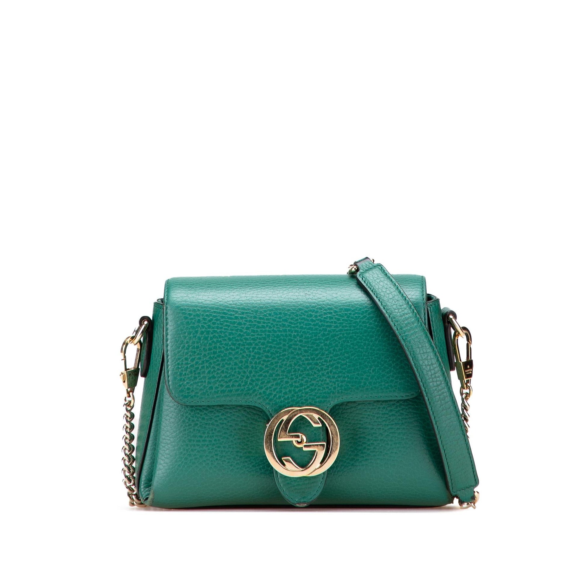 Gucci Dollar Interlocking G Calfskin Small Crossbody Bag Crossbody 56