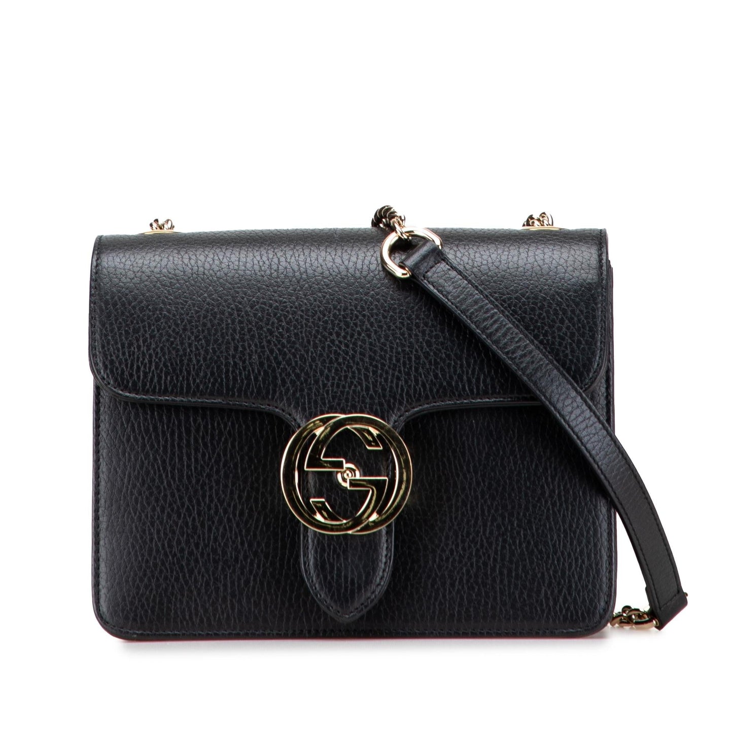 Gucci Dollar Interlocking G Calfskin Small Crossbody Bag Crossbody 58