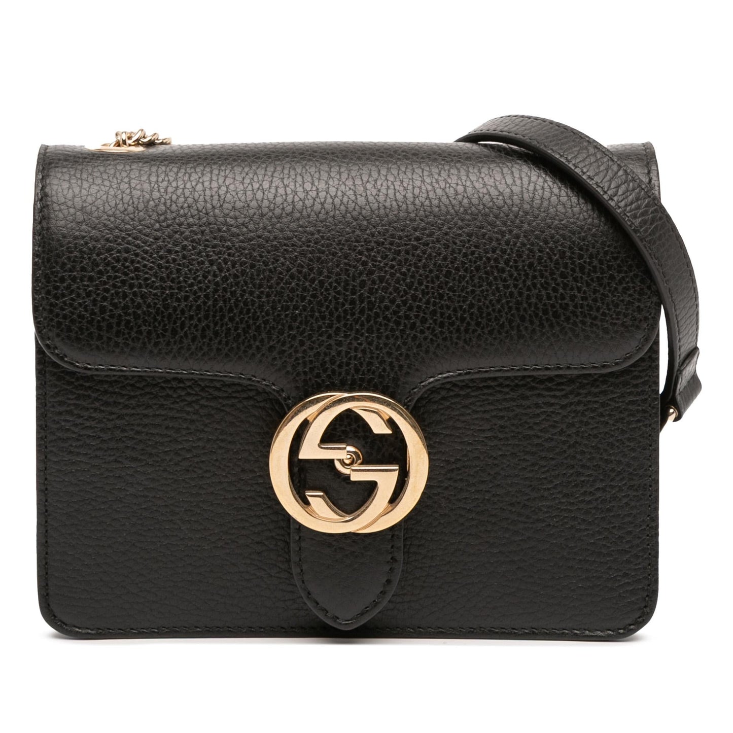 Gucci Dollar Interlocking G Calfskin Small Crossbody Bag Crossbody 59