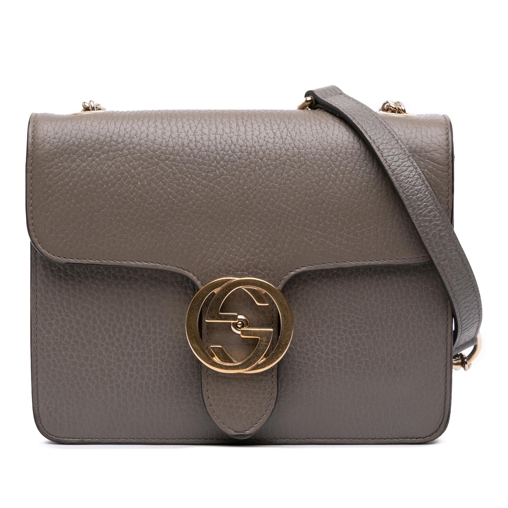 Gucci Dollar Interlocking G Calfskin Small Crossbody Bag Crossbody 60