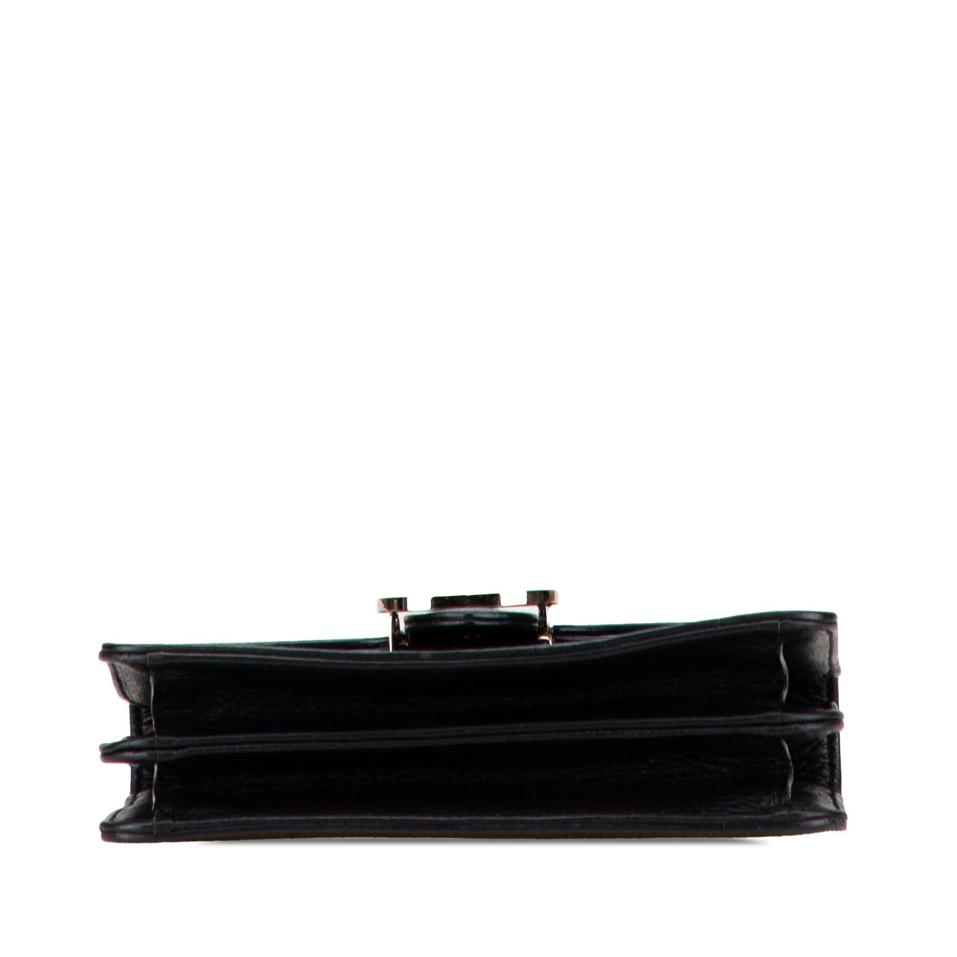 Gucci Dollar Interlocking G Calfskin Small Crossbody Bag