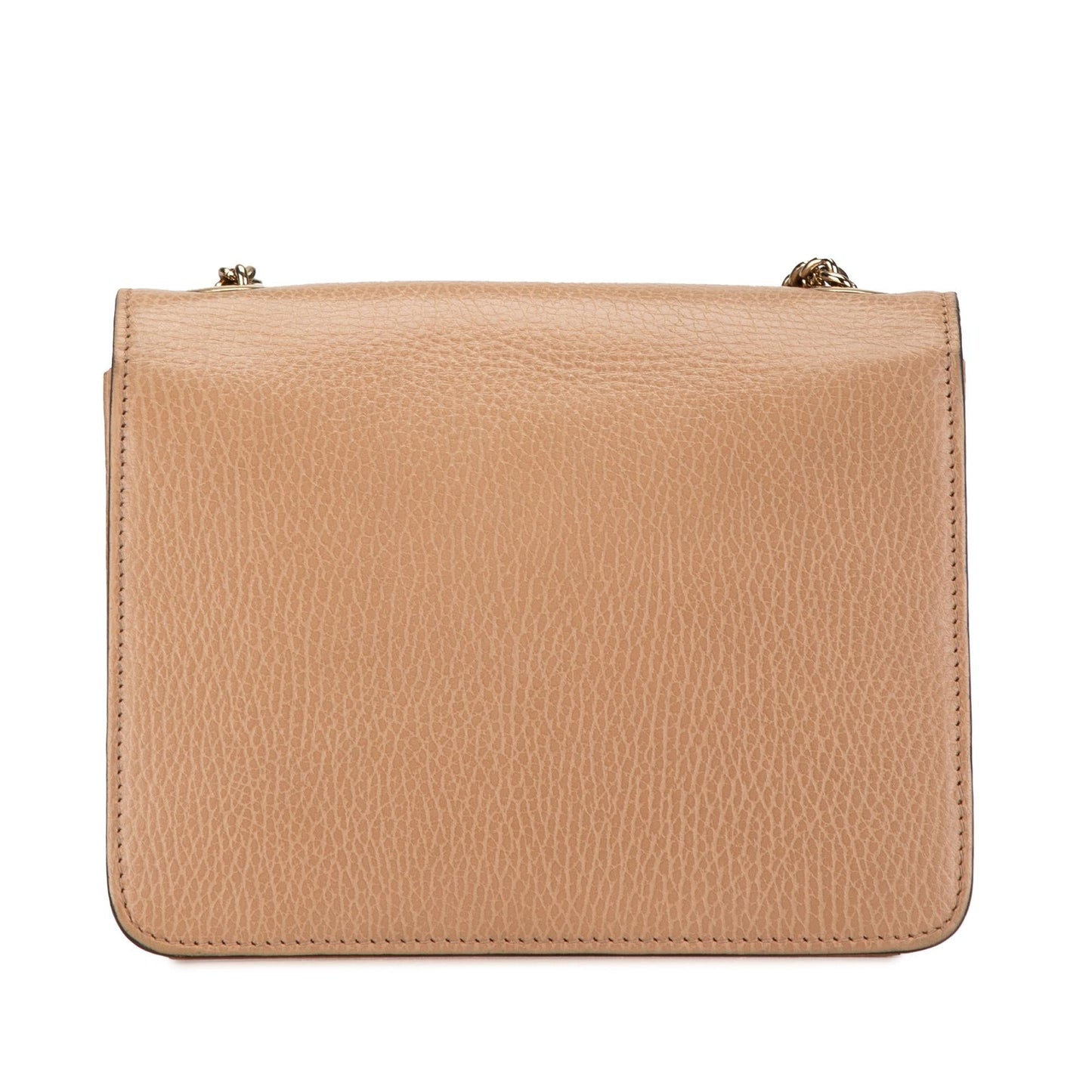 Gucci Dollar Interlocking G SHG-kVZmIY Calf Brown Small Crossbody Bag