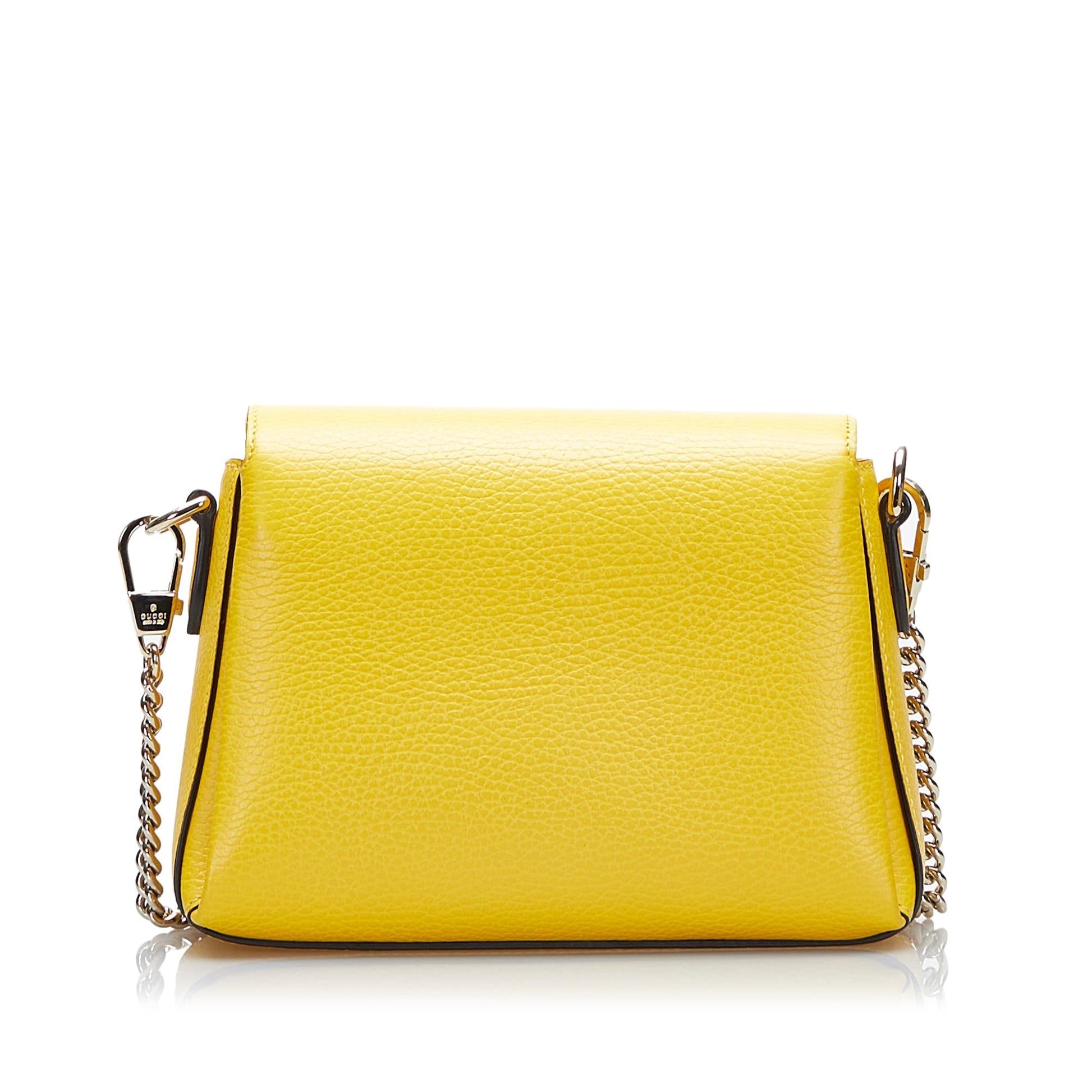 Gucci Dollar Interlocking G SHG-1mBAqe Calf Small Crossbody Bag