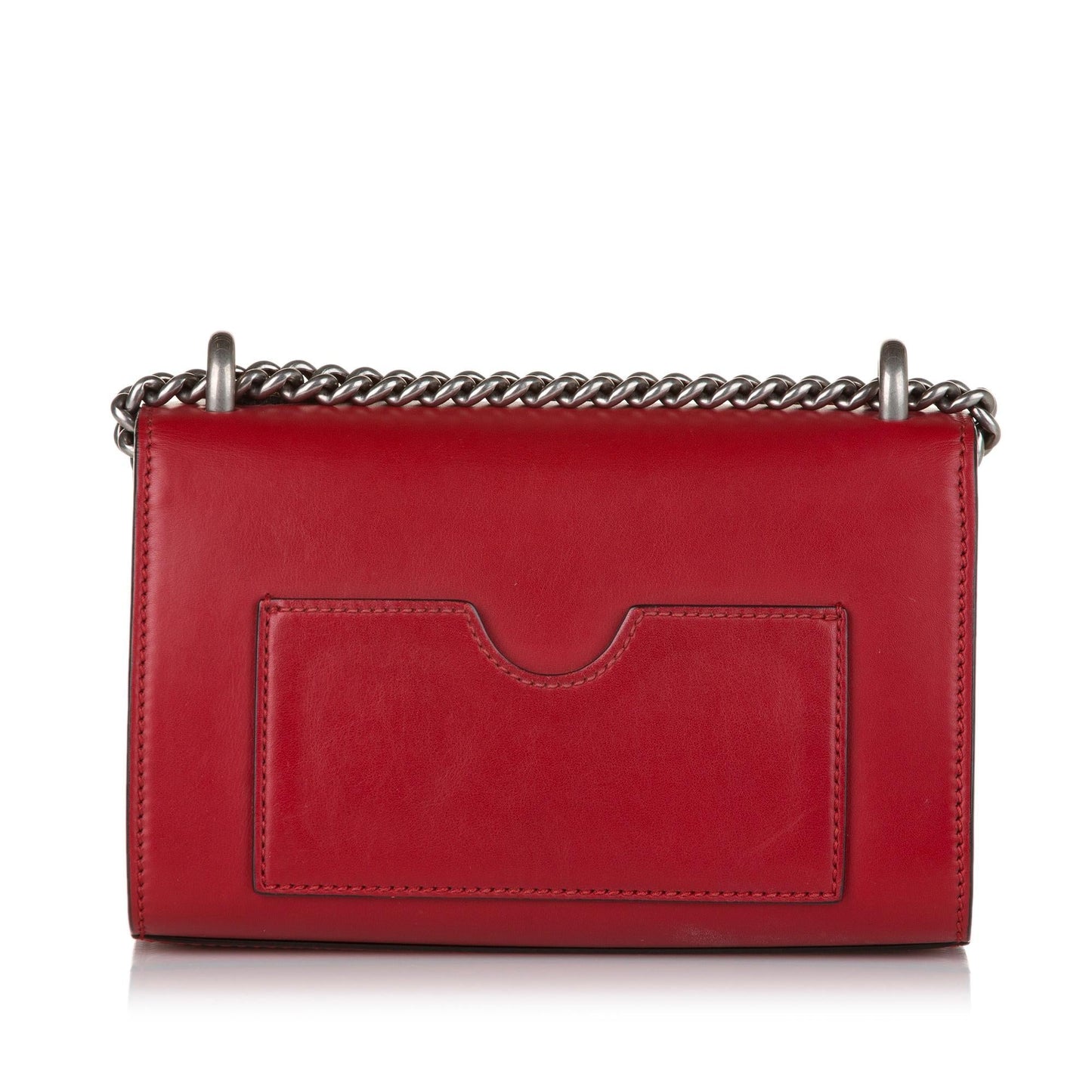 Gucci Embroidered Padlock SHG-BxKVG5 Calf Small Crossbody Bag
