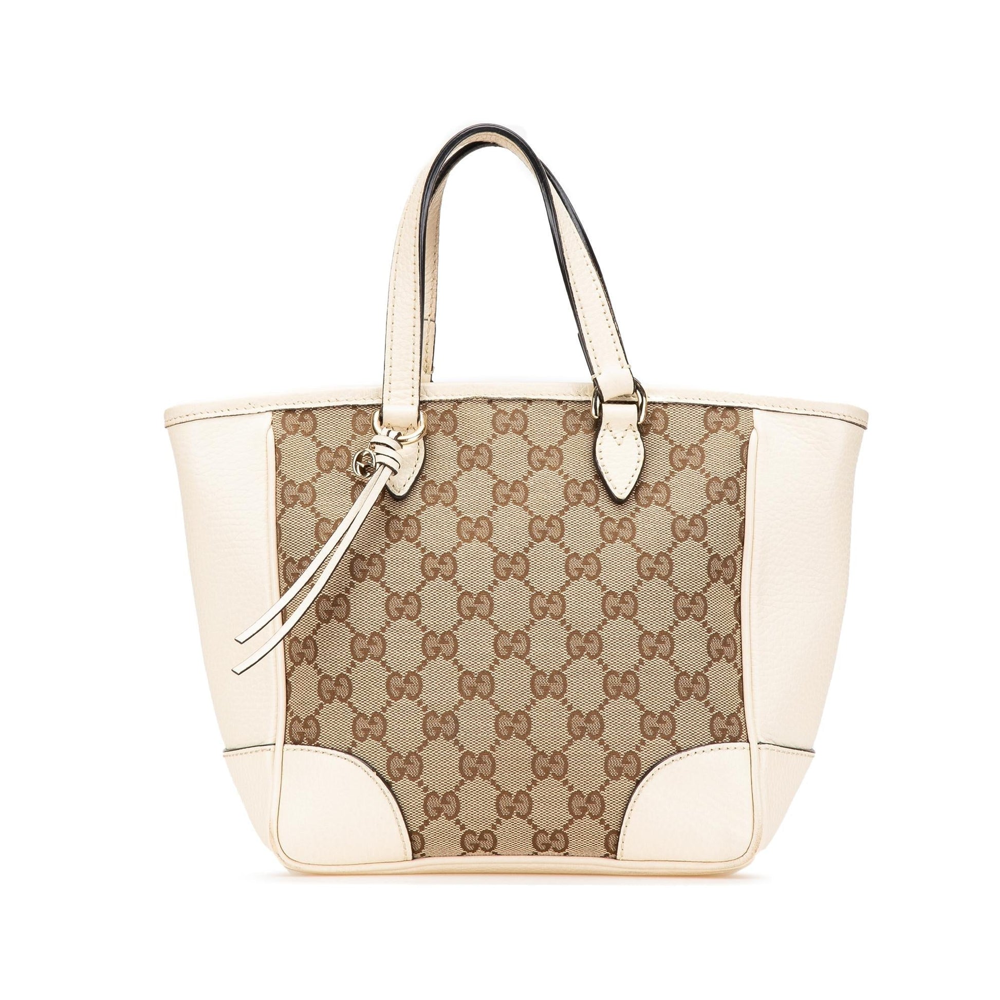 Gucci GG Bree Canvas Brown Small Satchel Bag Satchel 6