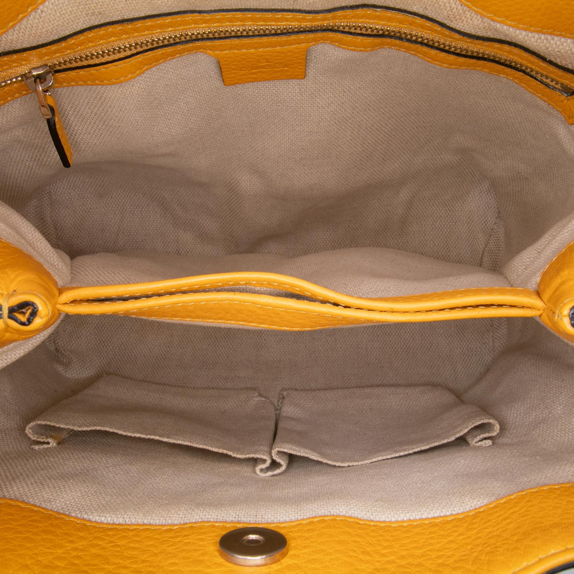 Gucci GG Diana Bamboo Canvas Small Top Handle Tote Bag