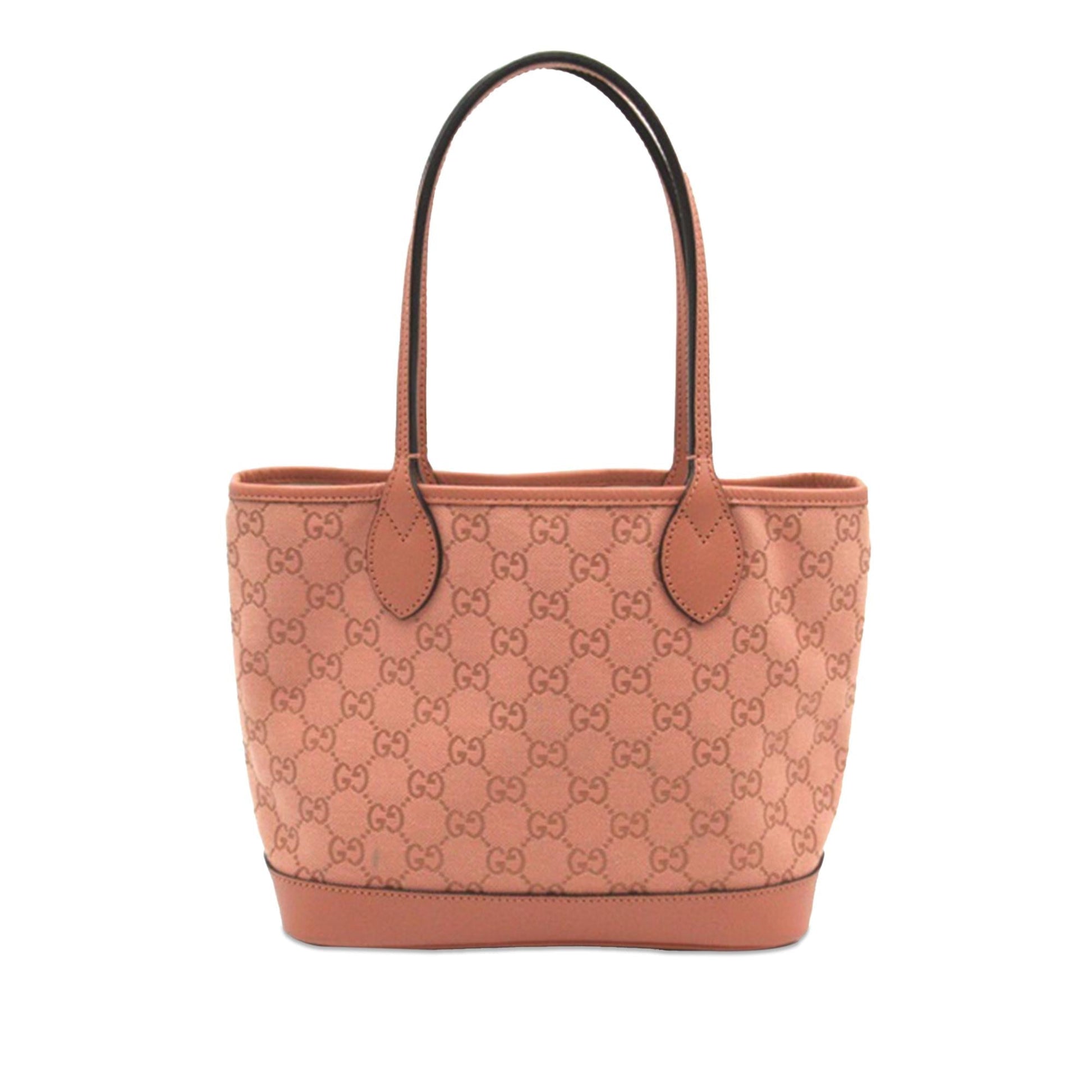 Gucci GG Ophidia SHG-HV5ODC Canvas Pink Small Tote Bag