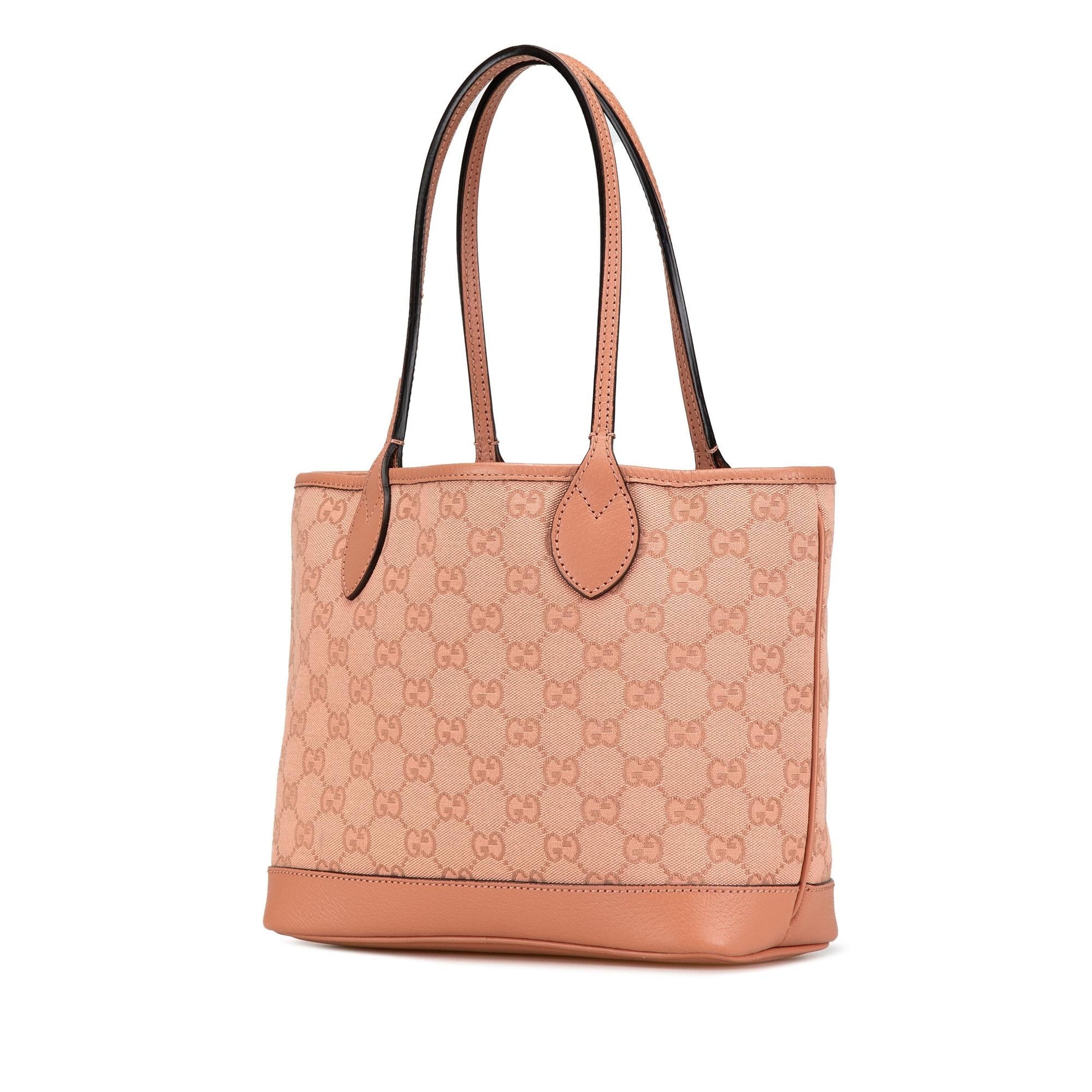 Gucci GG Ophidia Canvas Pink Small Tote Bag Tote 1