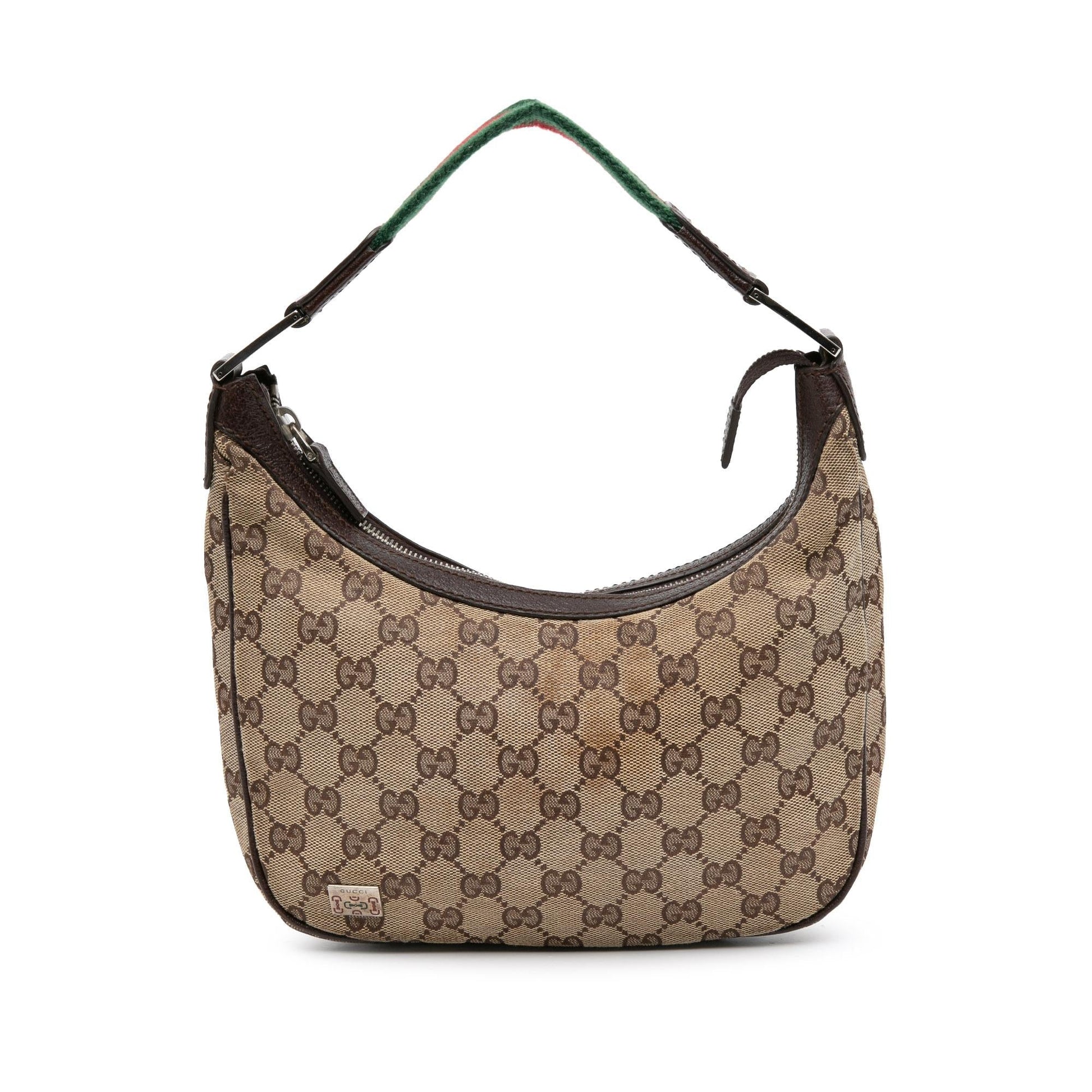 Gucci GG Web Pop Canvas Small Shoulder Bag