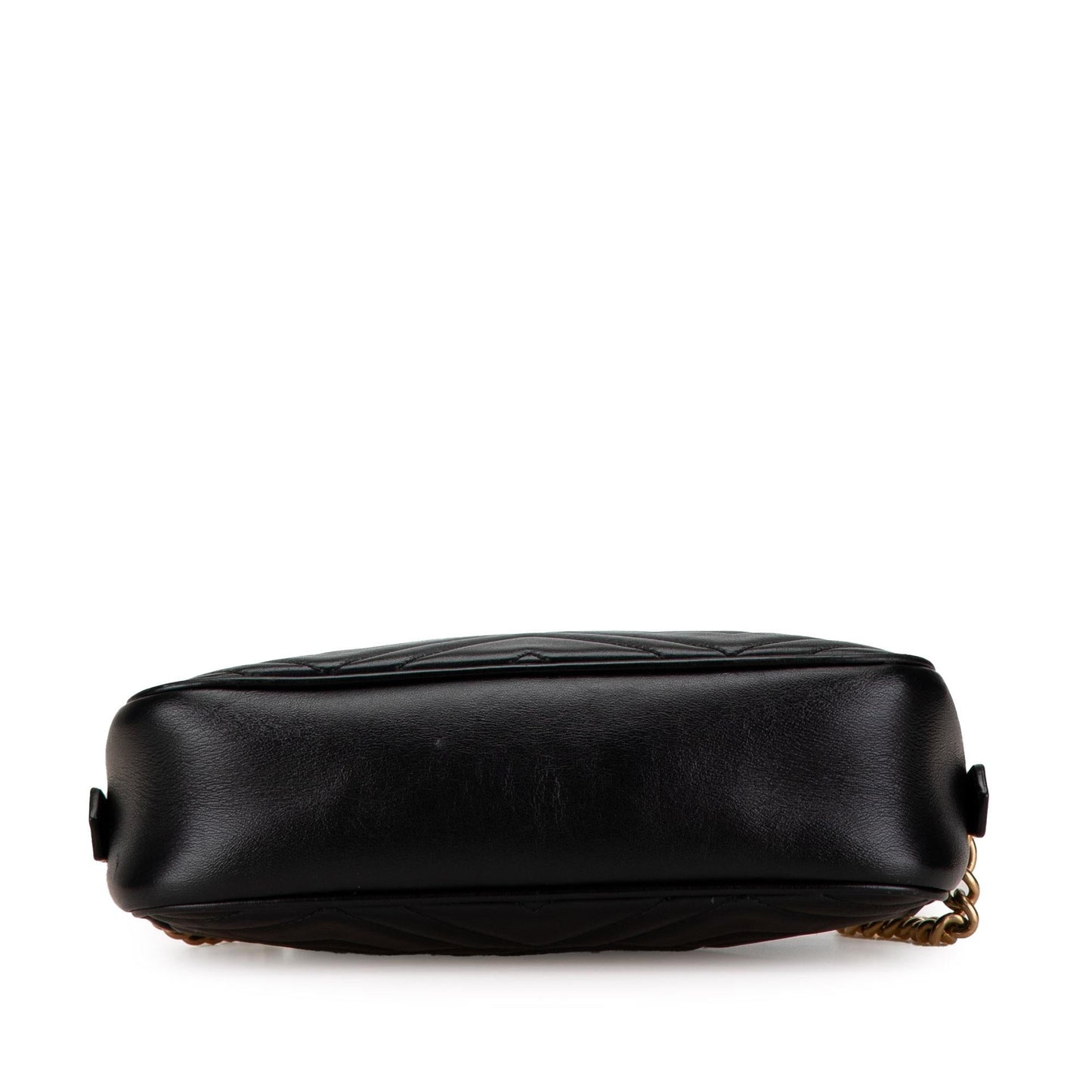 Gucci GG Marmont SHG-mS95r0 Matelasse Calf Black Small Crossbody Bag