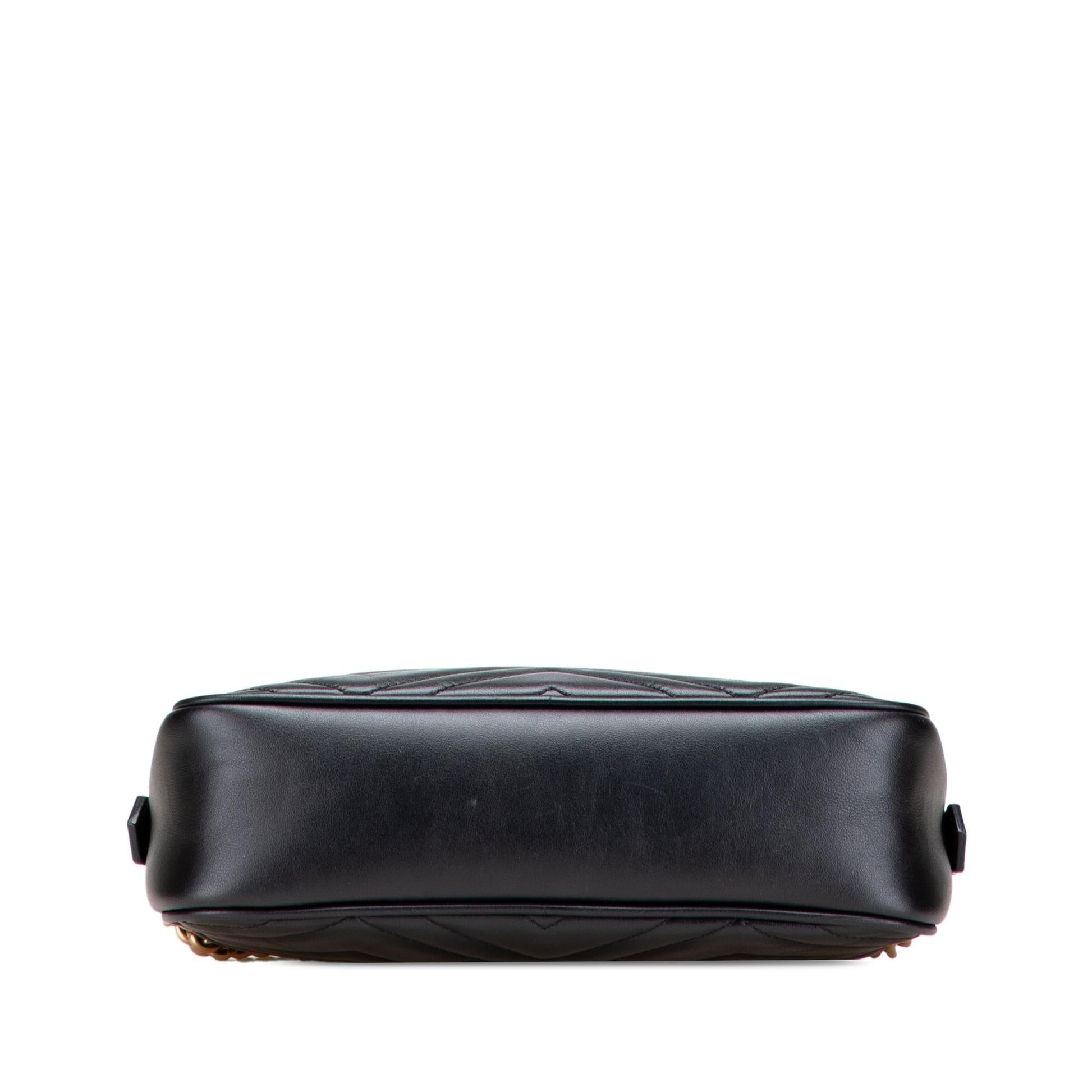 Gucci GG Marmont Matelasse Leather Small Crossbody Bag Leather Crossbody