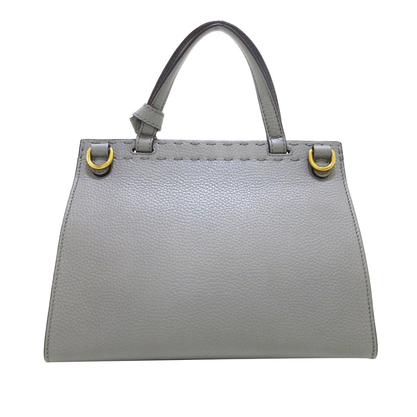 Gucci GG Marmont SHG-R o4V Calf Grey Small Top Handle Satchel Bag