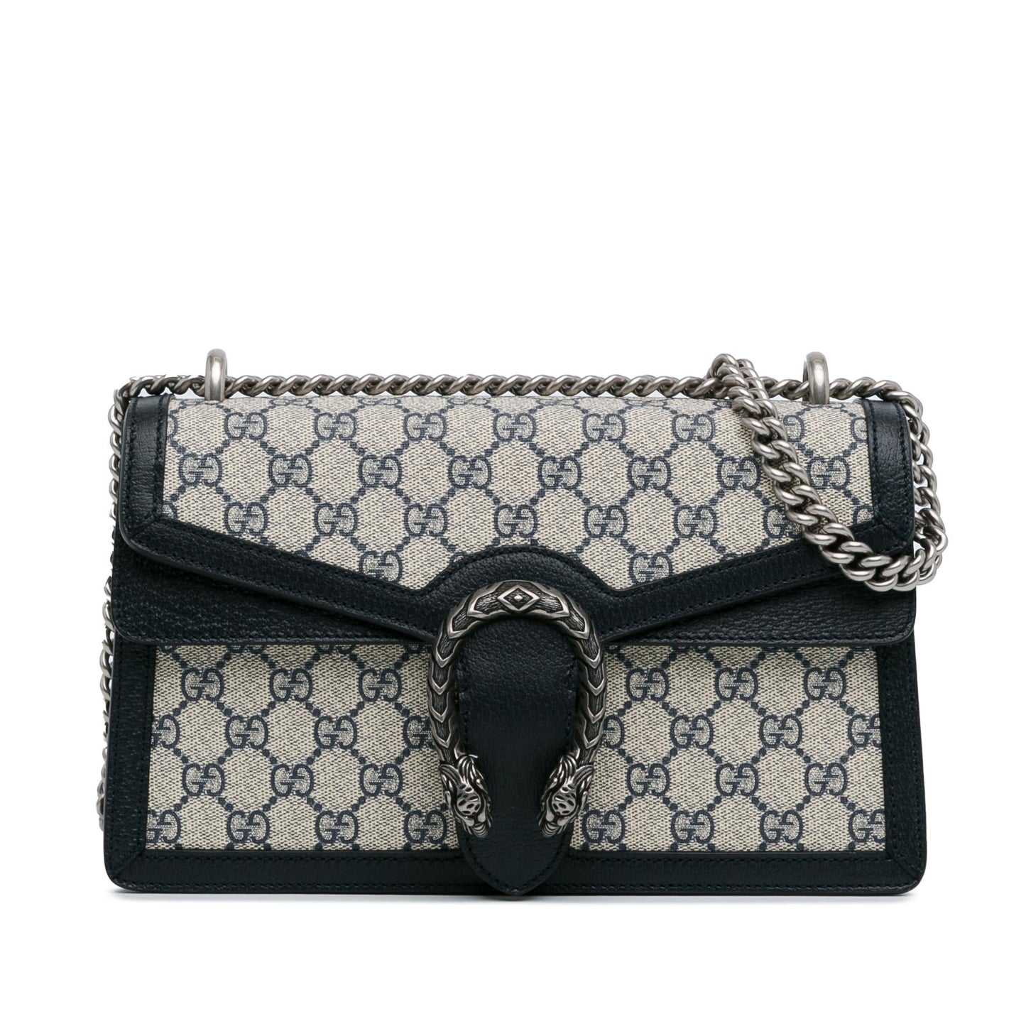 Gucci GG Supreme Dionysus SHG-DLoiDS Canvas Calf Black Brown Shoulder Bag