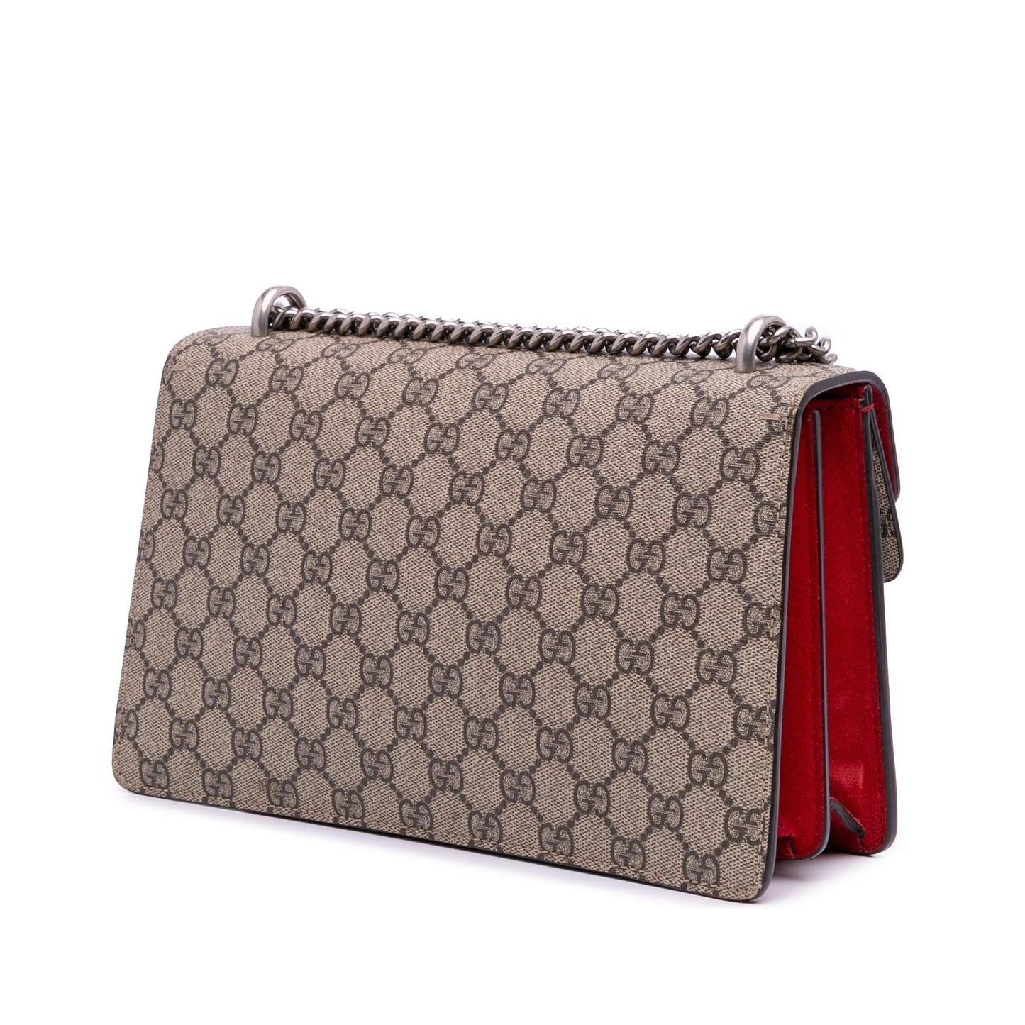 Gucci GG Supreme Dionysus Canvas Brown Small Shoulder Bag