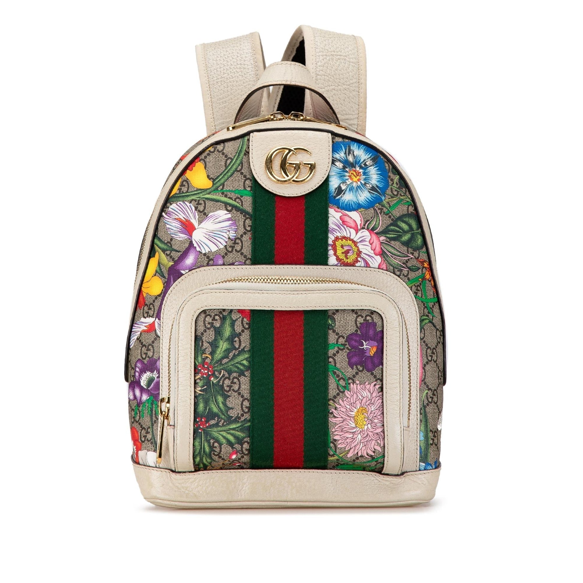 Gucci Supreme Flora Ophidia Backpack Small