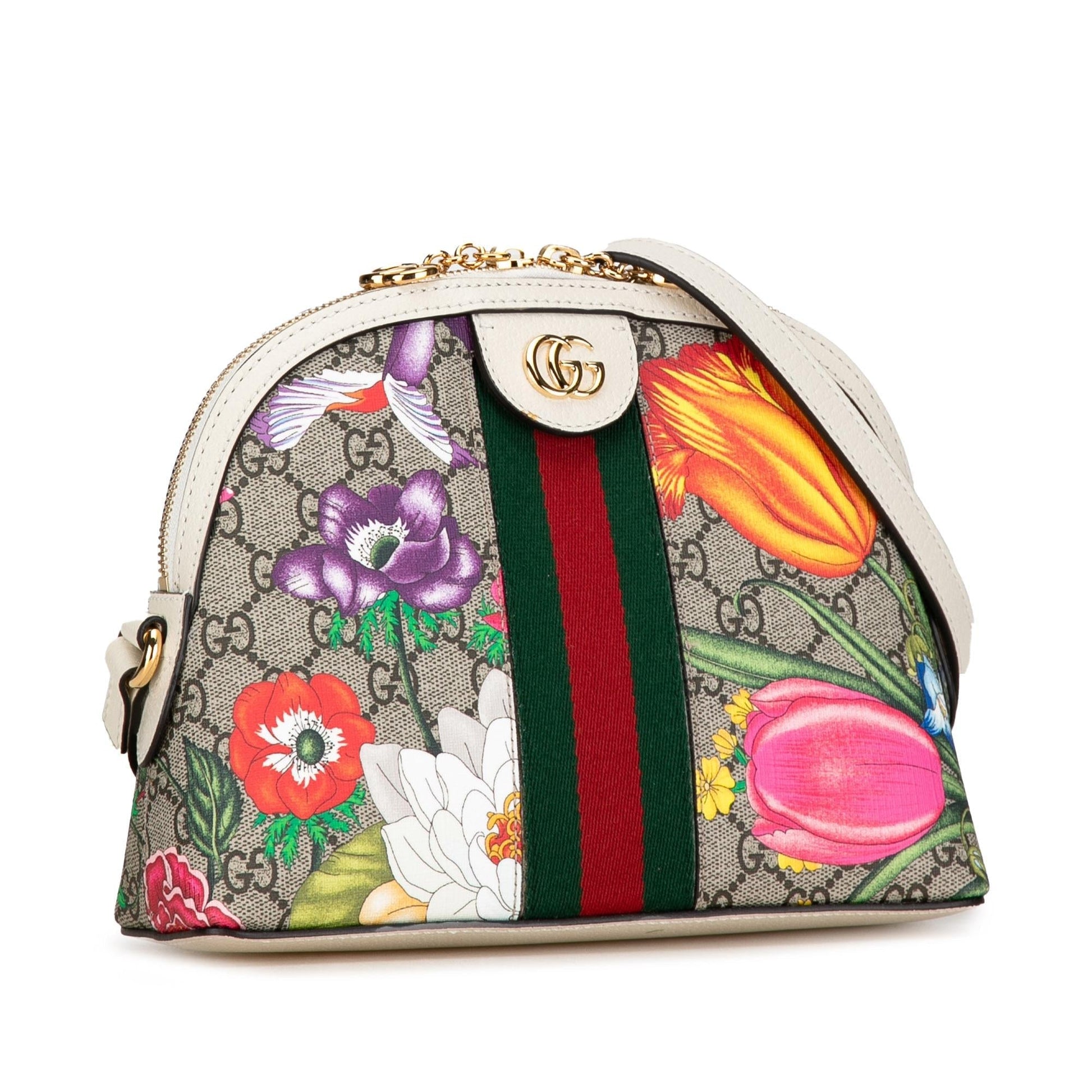 Gucci Supreme Flora Ophidia Dome Shg Sk0Zuo Crossbody Small Crossbody Bag