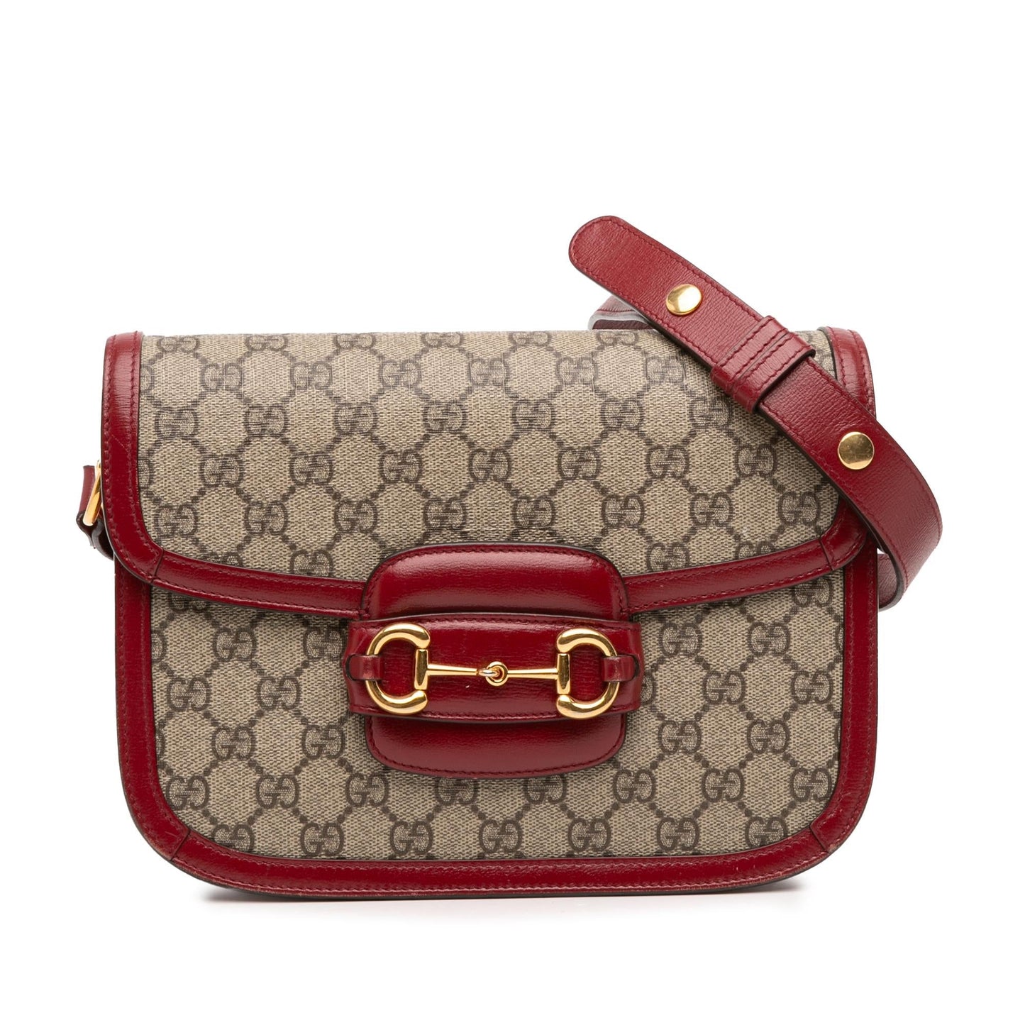 Gucci GG Supreme Horsebit Small Crossbody Bag