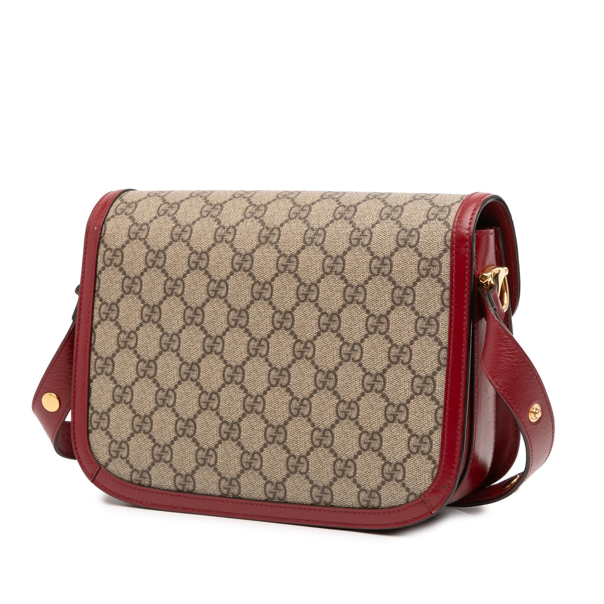 Gucci GG Supreme Horsebit Small Crossbody Bag