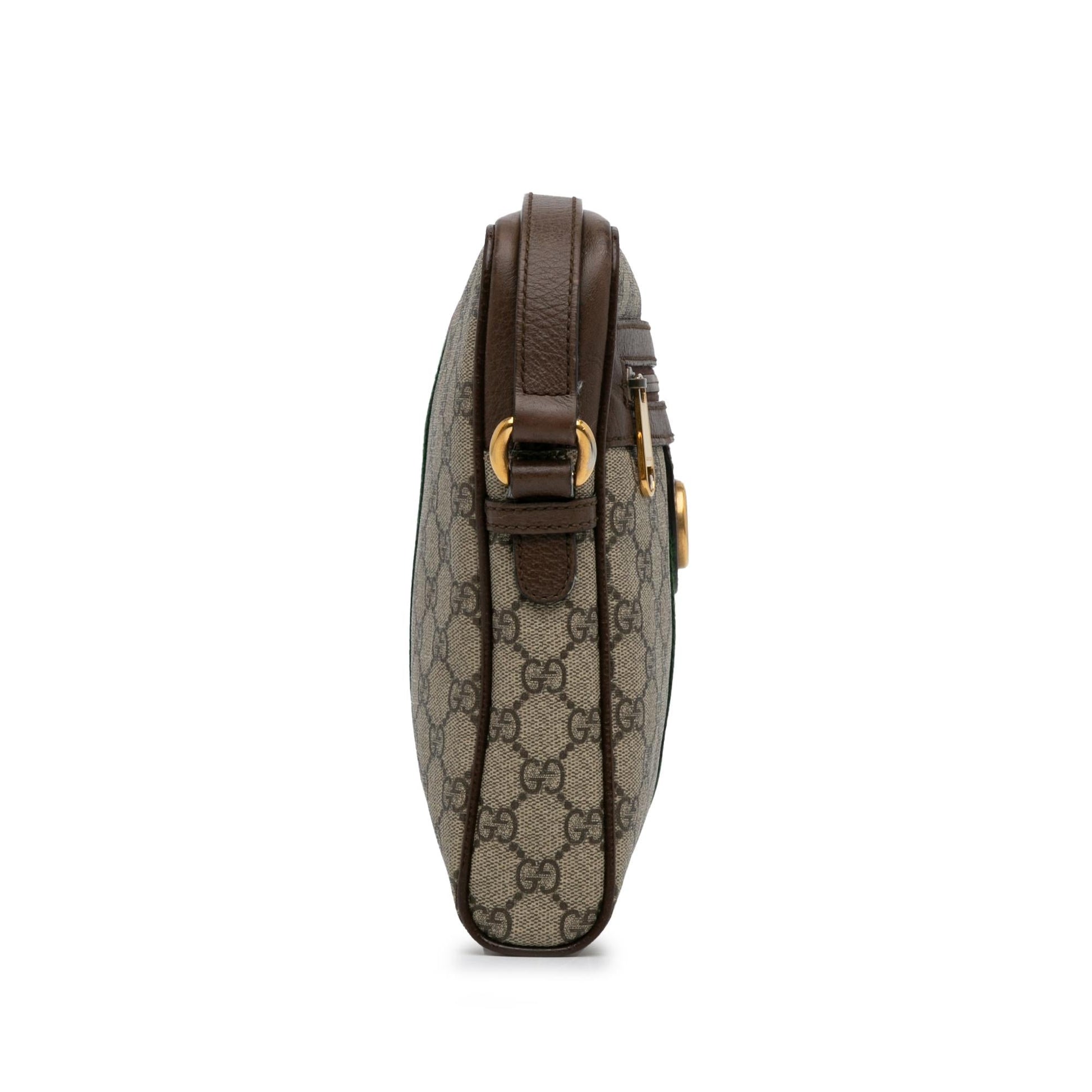 Gucci GG Supreme Ophidia SHG-rM86v0 Canvas Brown Small Crossbody Bag