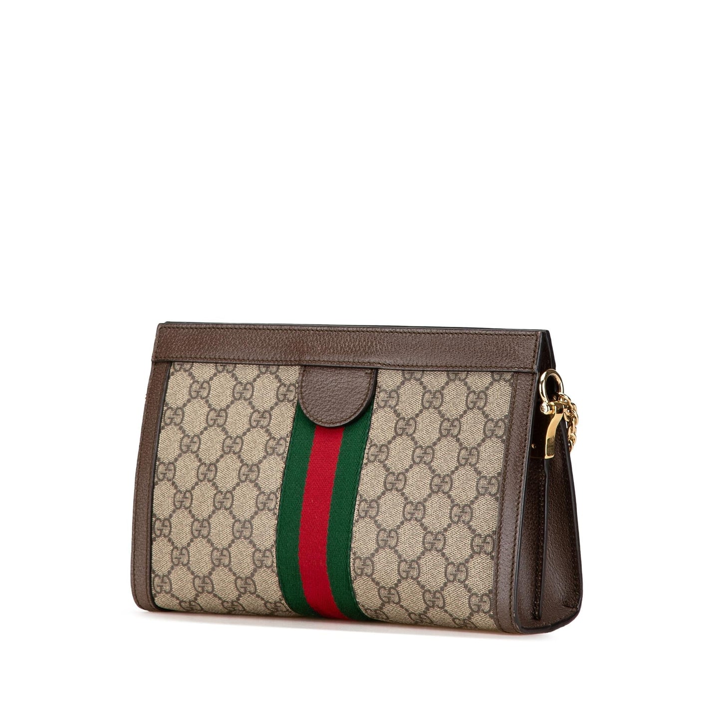 Gucci GG Supreme Ophidia Canvas Calf Brown Small Crossbody Bag Crossbody 1