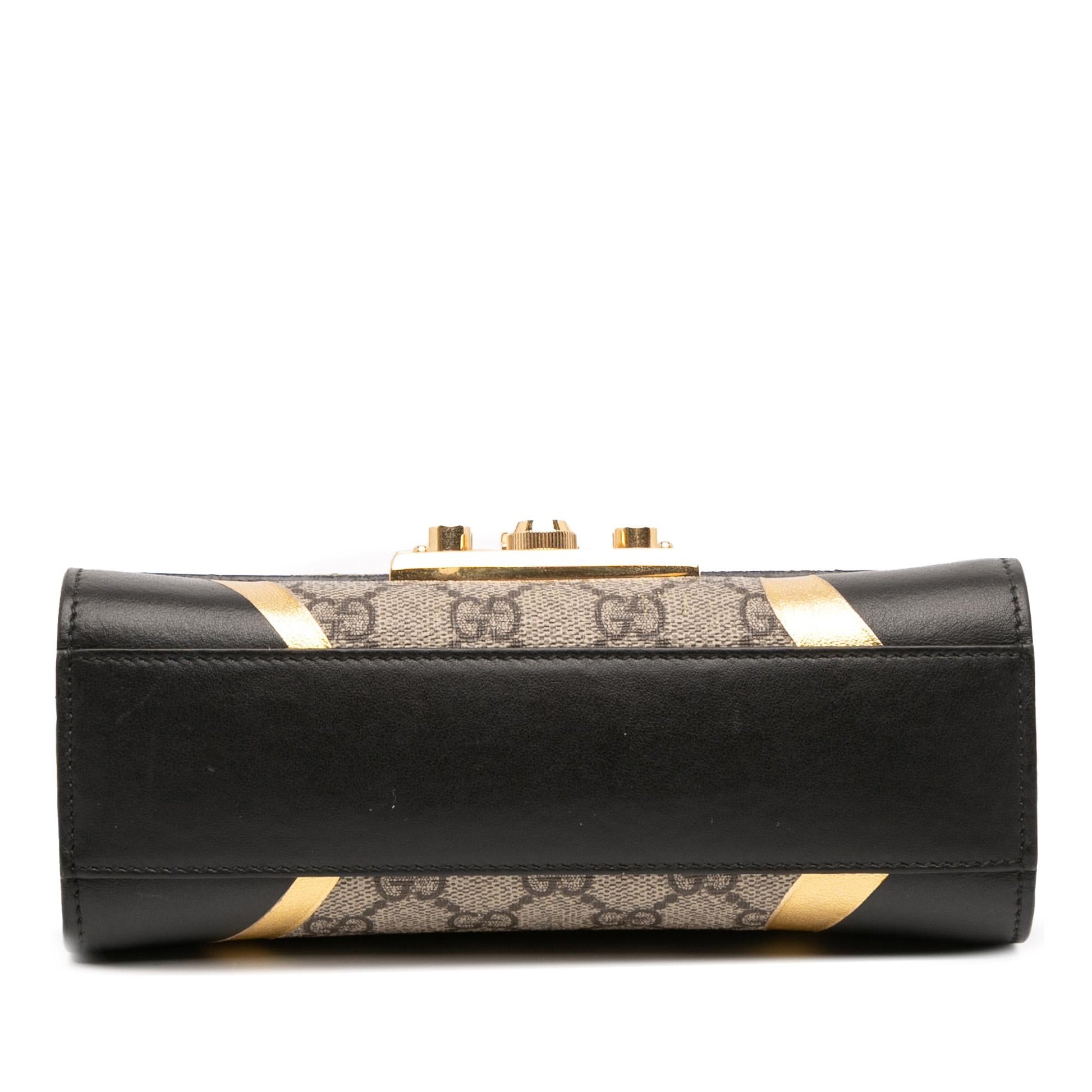 Gucci GG Supreme Osiride Padlock Small Crossbody Bag