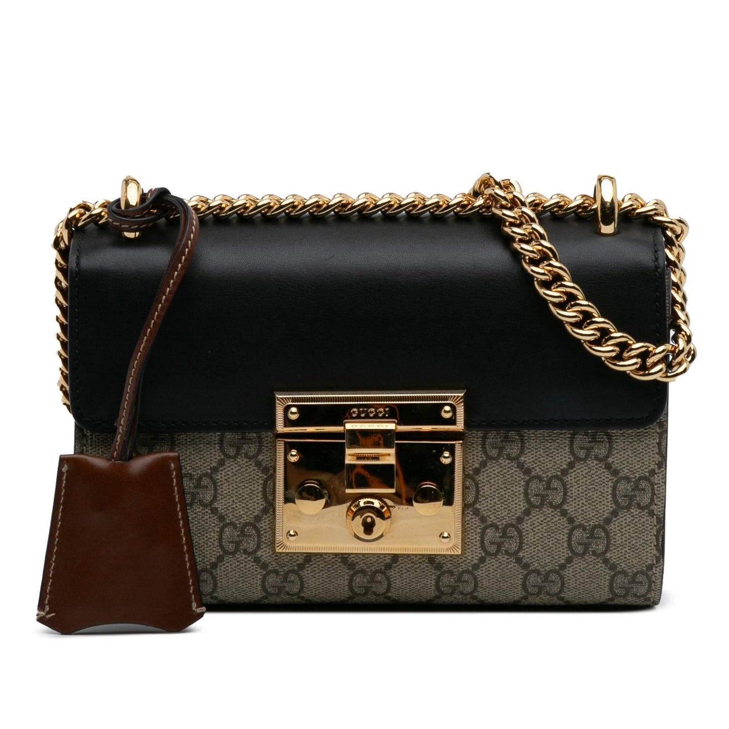Gucci GG Supreme Padlock Small Crossbody Bag