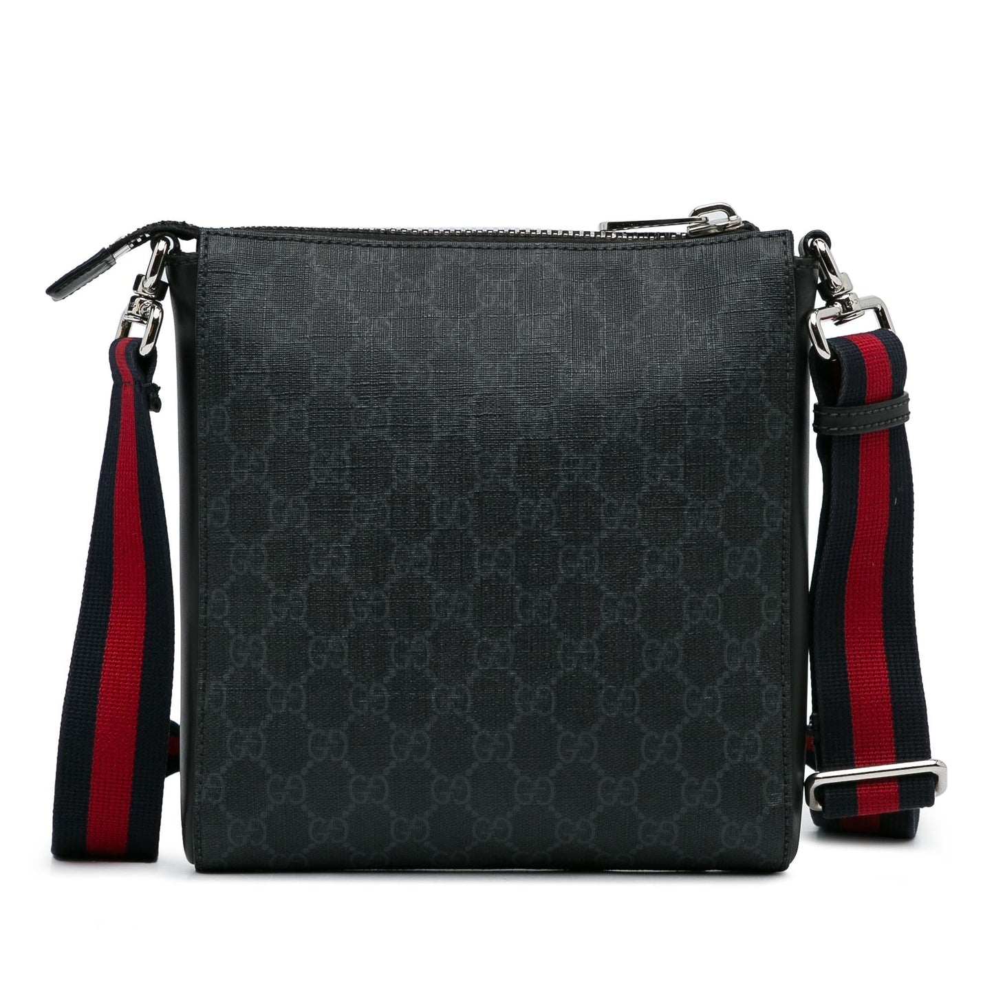 Gucci GG Supreme Web SHG-gvXh7Y Canvas Black Small Crossbody Bag