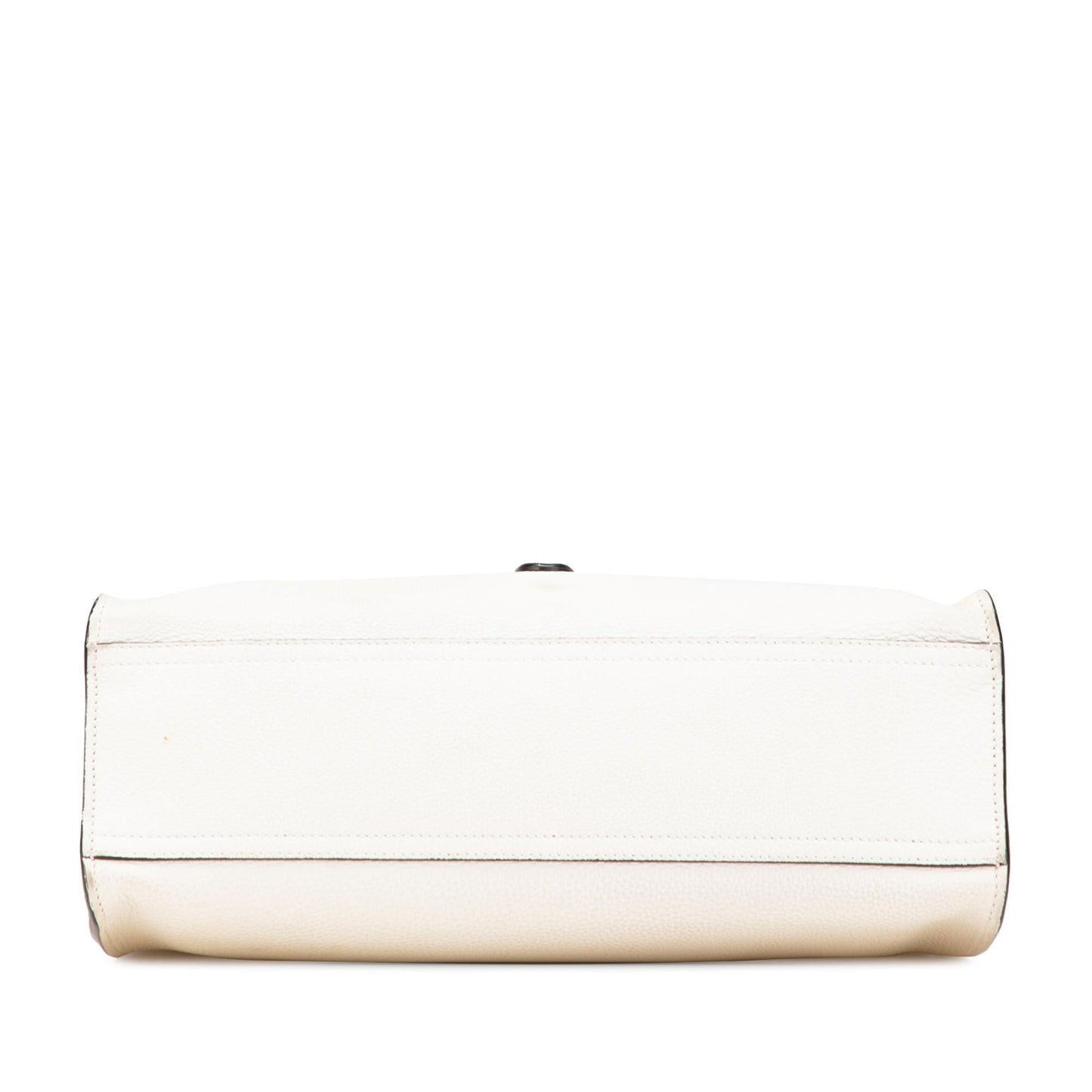 Gucci Grained Soft Jackie Calf Calfskin White Small Tote Bag Tote 1