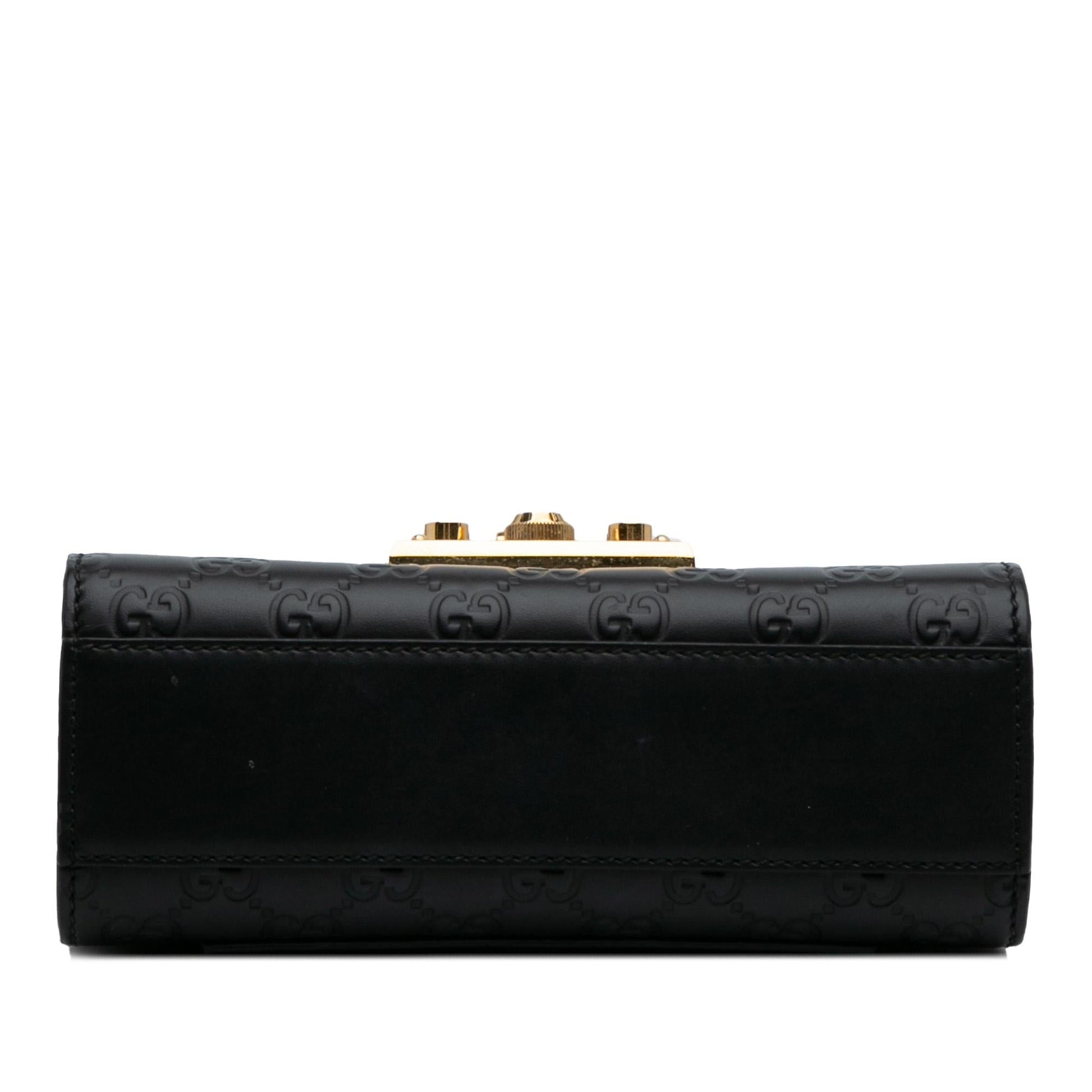 Gucci Guccissima Padlock Small Crossbody Bag