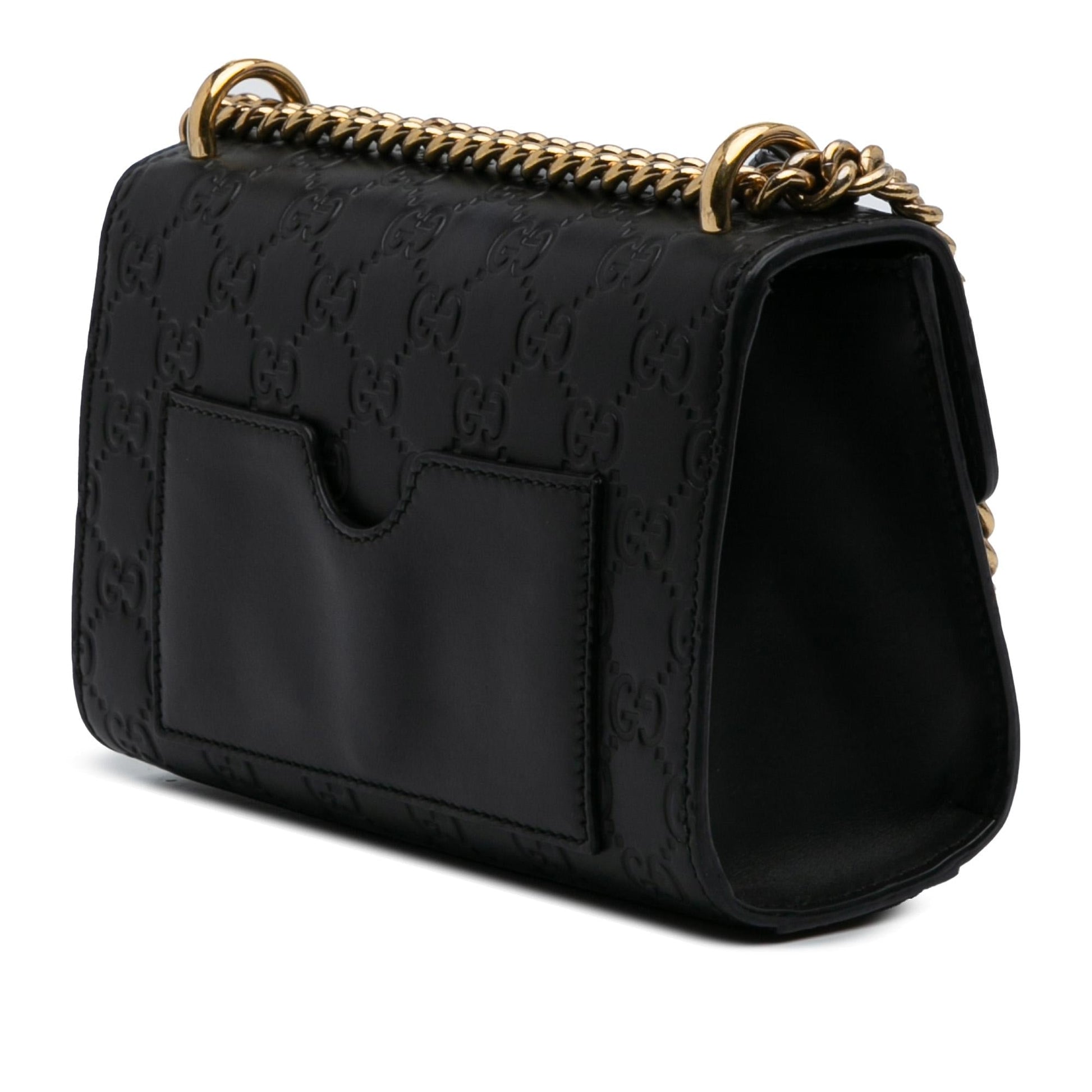 Gucci Guccissima Padlock Small Crossbody Bag