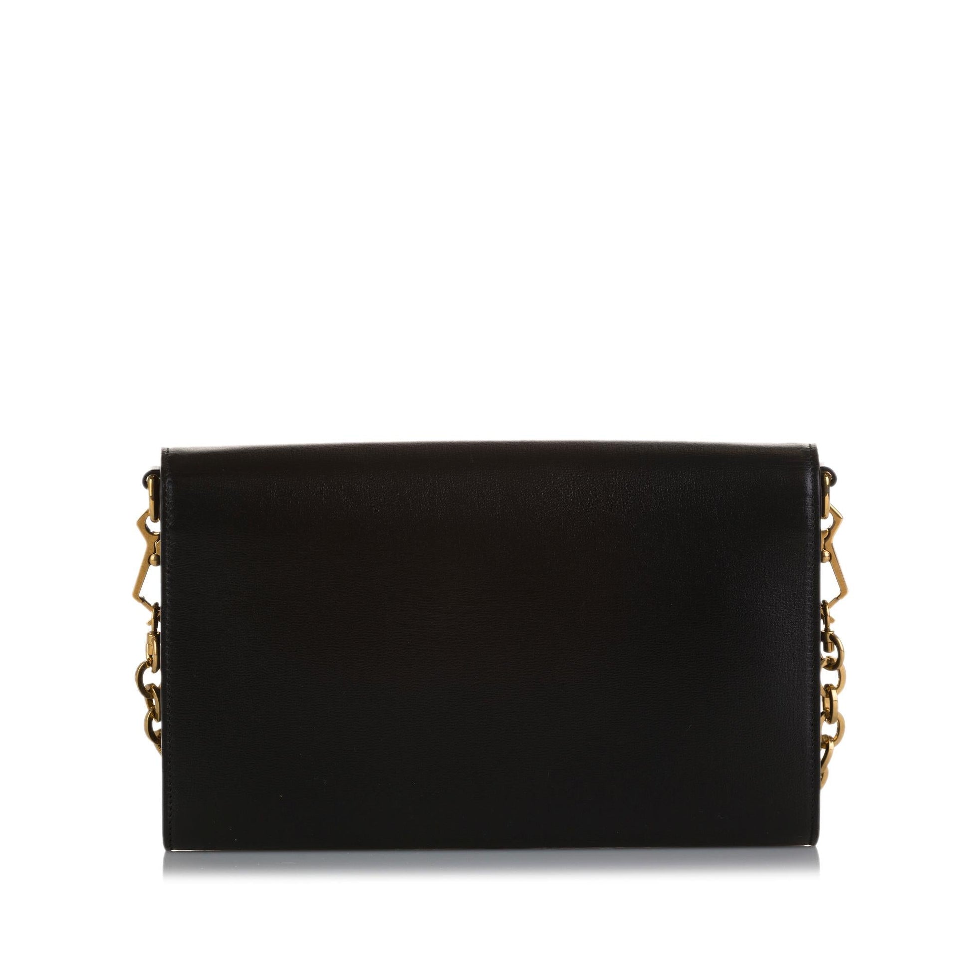 Gucci Horsebit SHG-txmd5X Calf Black Small Crossbody Bag